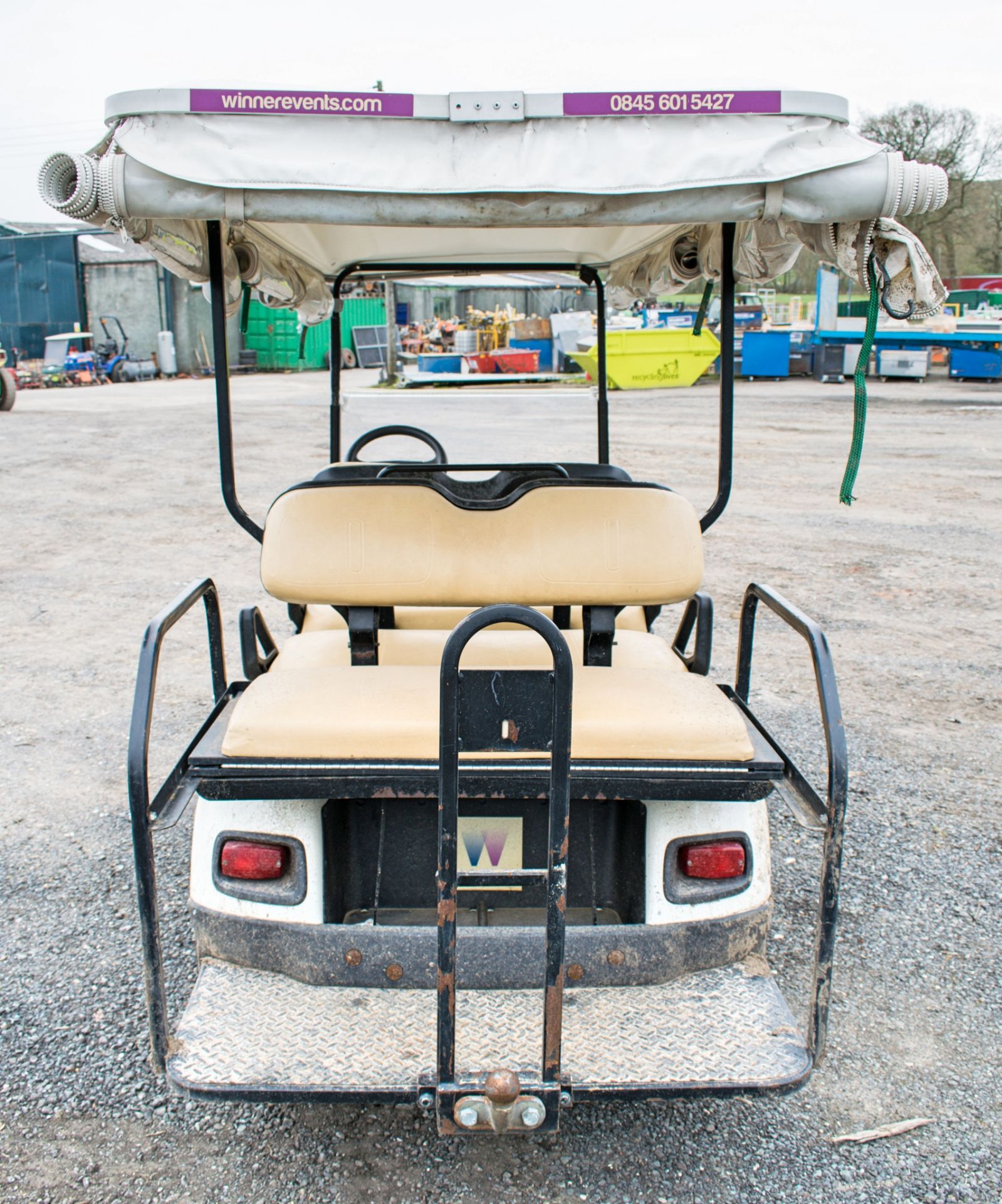 Cushman 6 seat petrol driven golf buggy Year: 2012 S/N: 281245 Recorded Hours: 0184 - Image 6 of 8