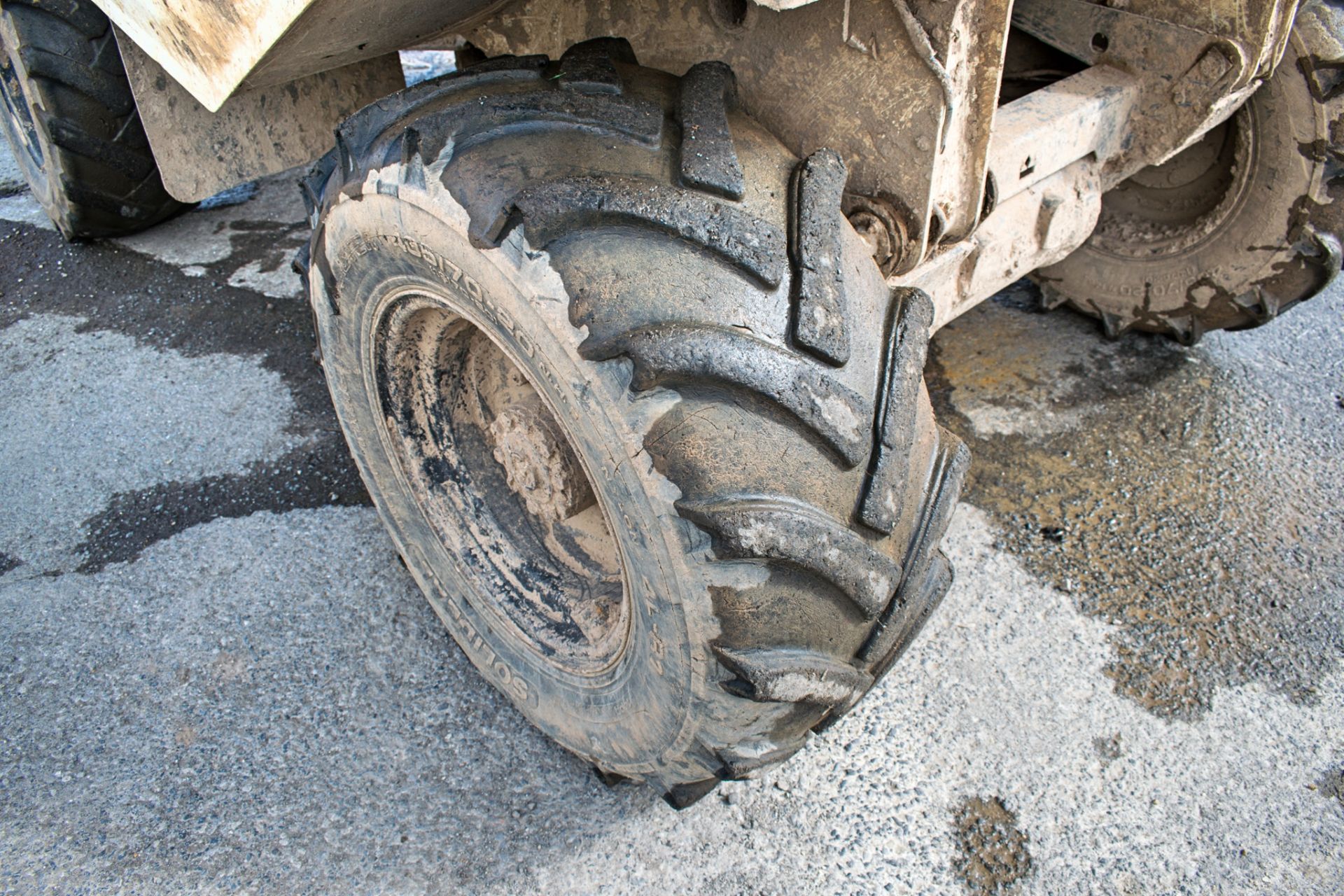 Benford Terex 6 tonne straight skip dumper Year: 2007 S/N: E709FW440 Recorded Hours: Not - Image 9 of 14