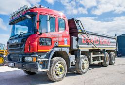 Scania P410 P-SRS C-Class 8 wheel 32 tonne tipper lorry Registration Number: WU67 KKX Date of