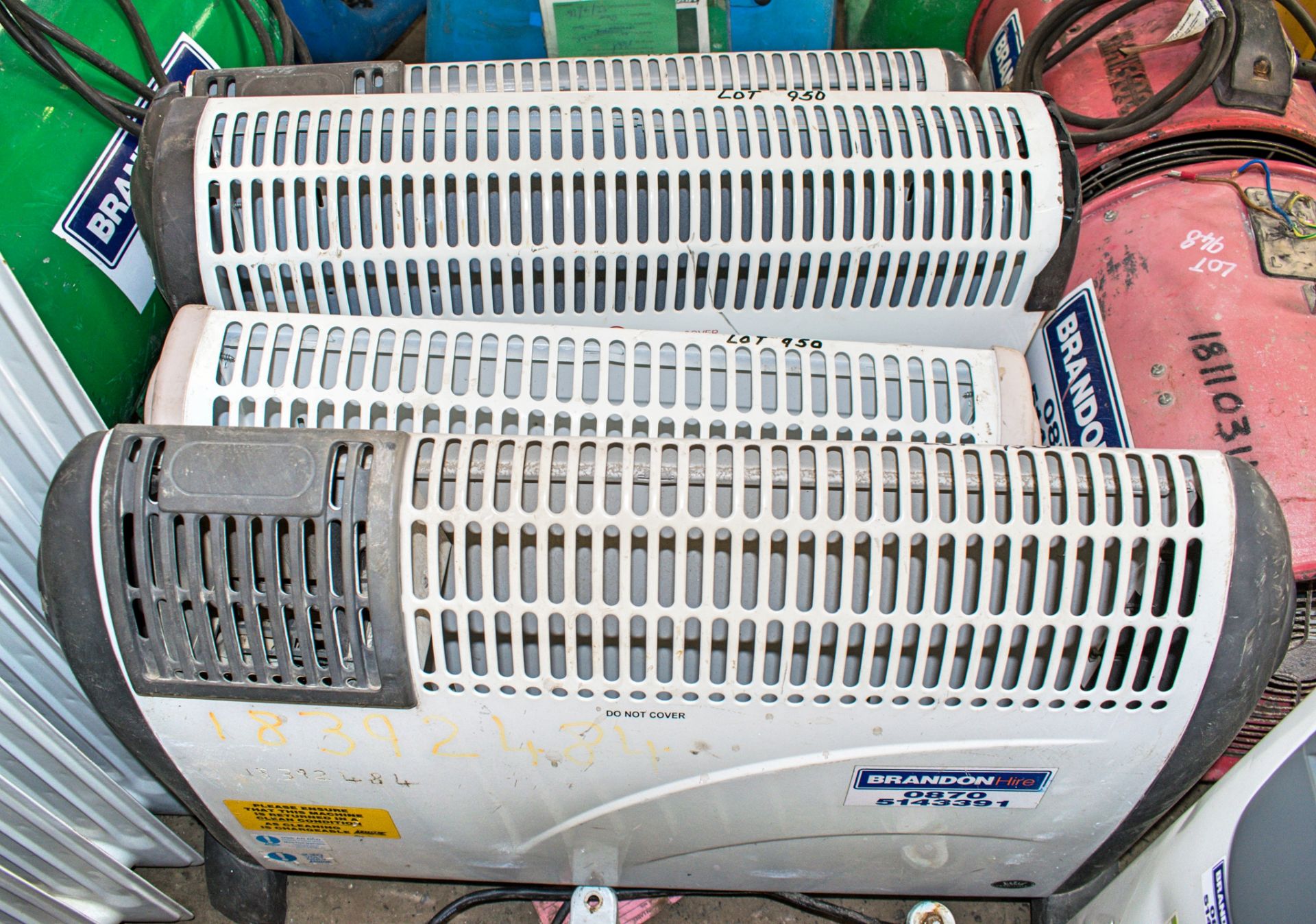 4 - 240v radiators