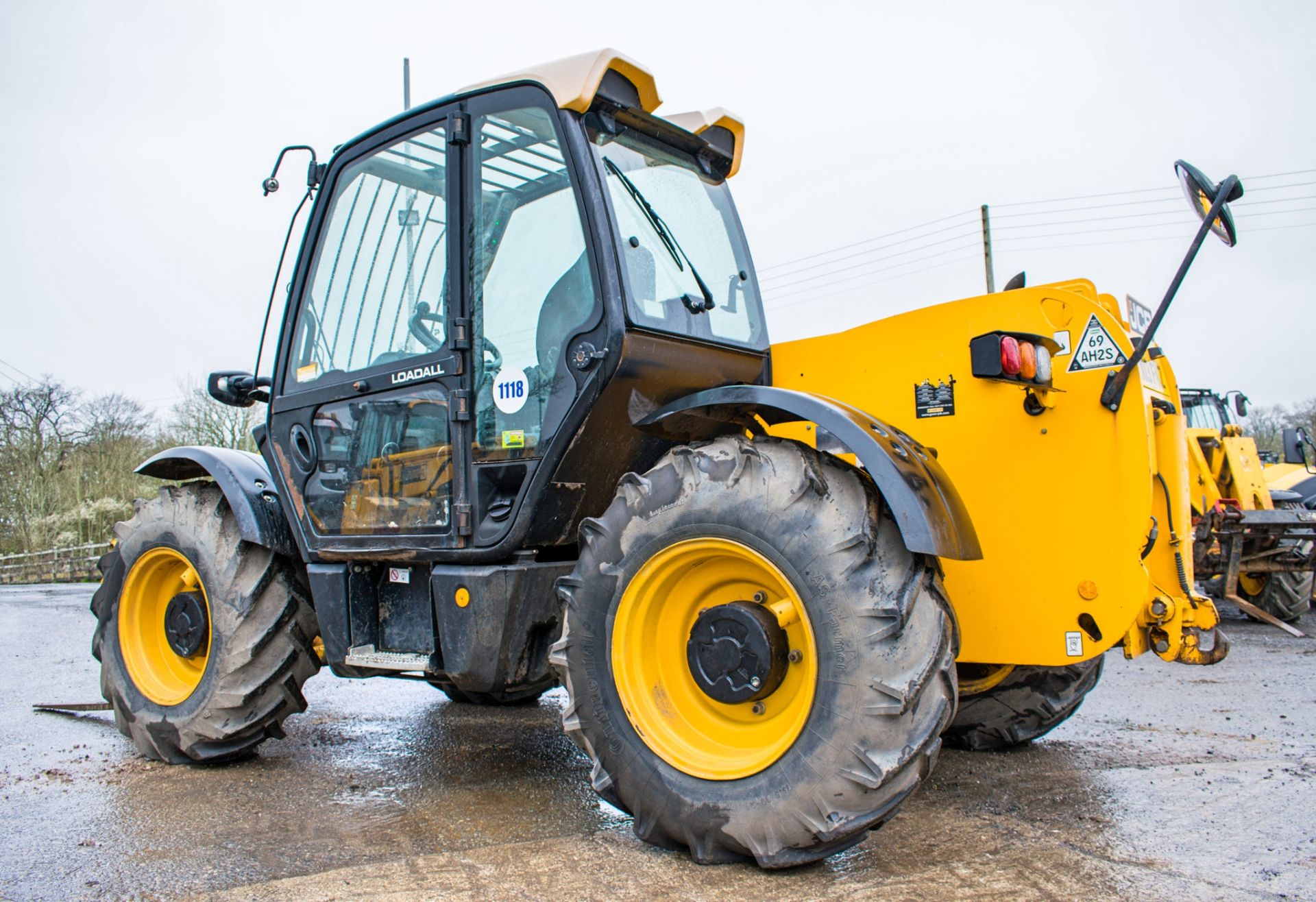 JCB 531-70 7 metre telescopic handler Year: 2013 S/N: 2174571 Recorded Hours: 2432 c/w turbo charged - Image 3 of 13