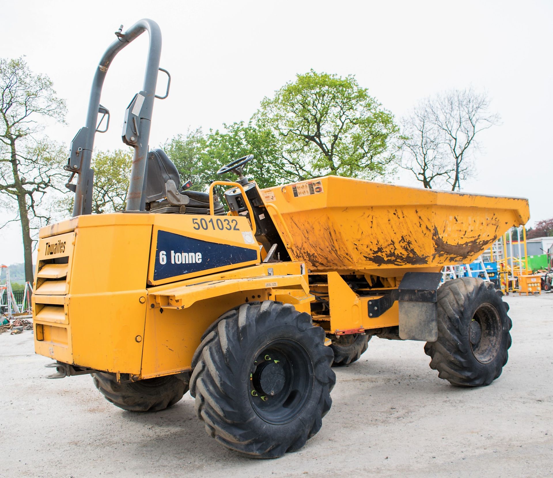 Thwaites 6 tonne swivel skip dumper Year: 2011 S/N: 105C0570 Recorded Hours: 1380 501032 - Bild 4 aus 13