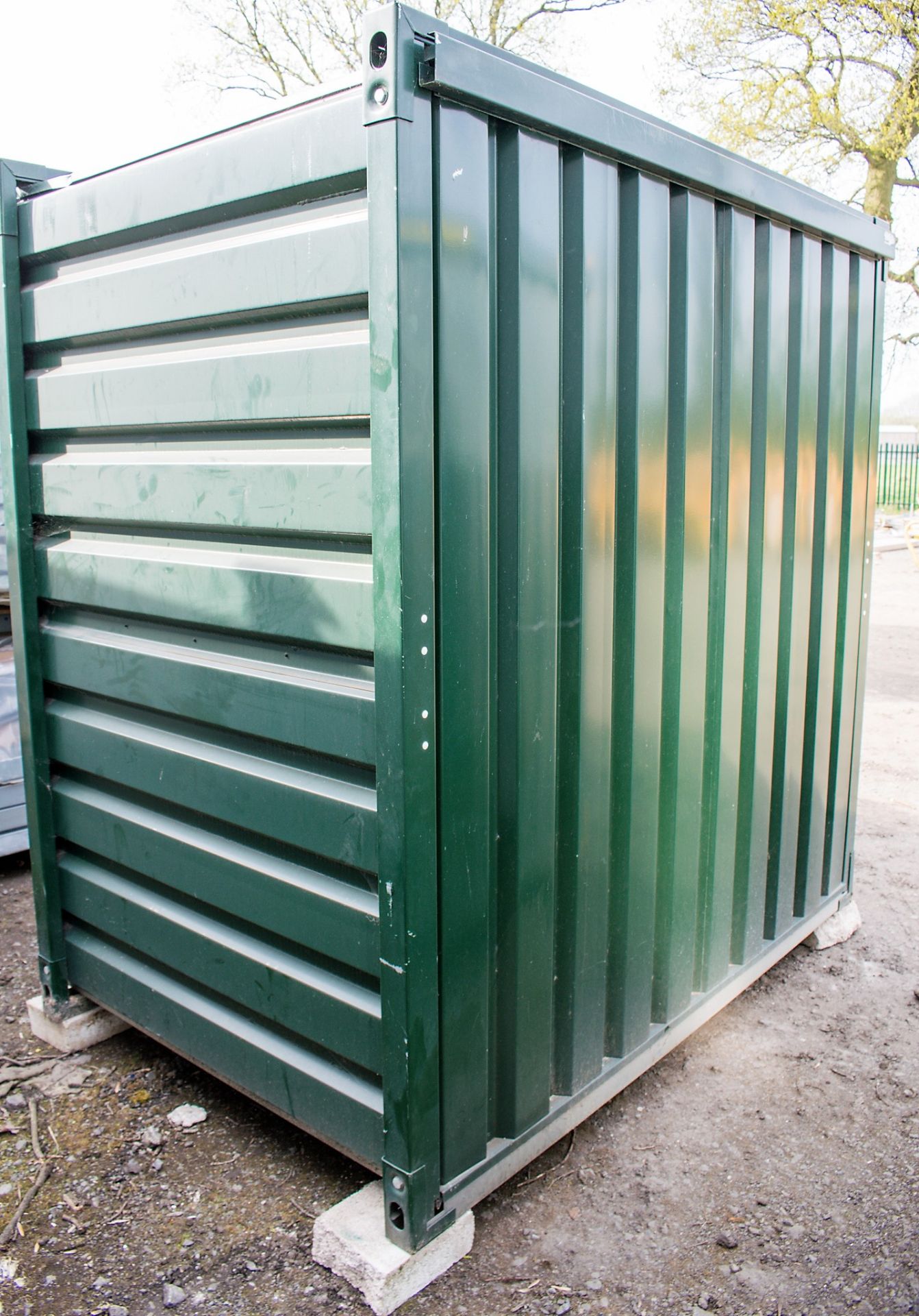 6 ft x 4 ft steel collapsible storage unit - Image 3 of 4