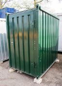 6 ft x 4 ft steel collapsible storage unit