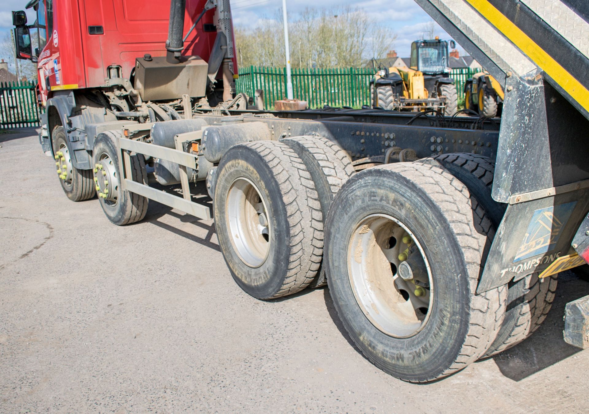 Scania P410 P-SRS C-Class 8 wheel 32 tonne tipper lorry Registration Number: WU67 KKX Date of - Image 9 of 12