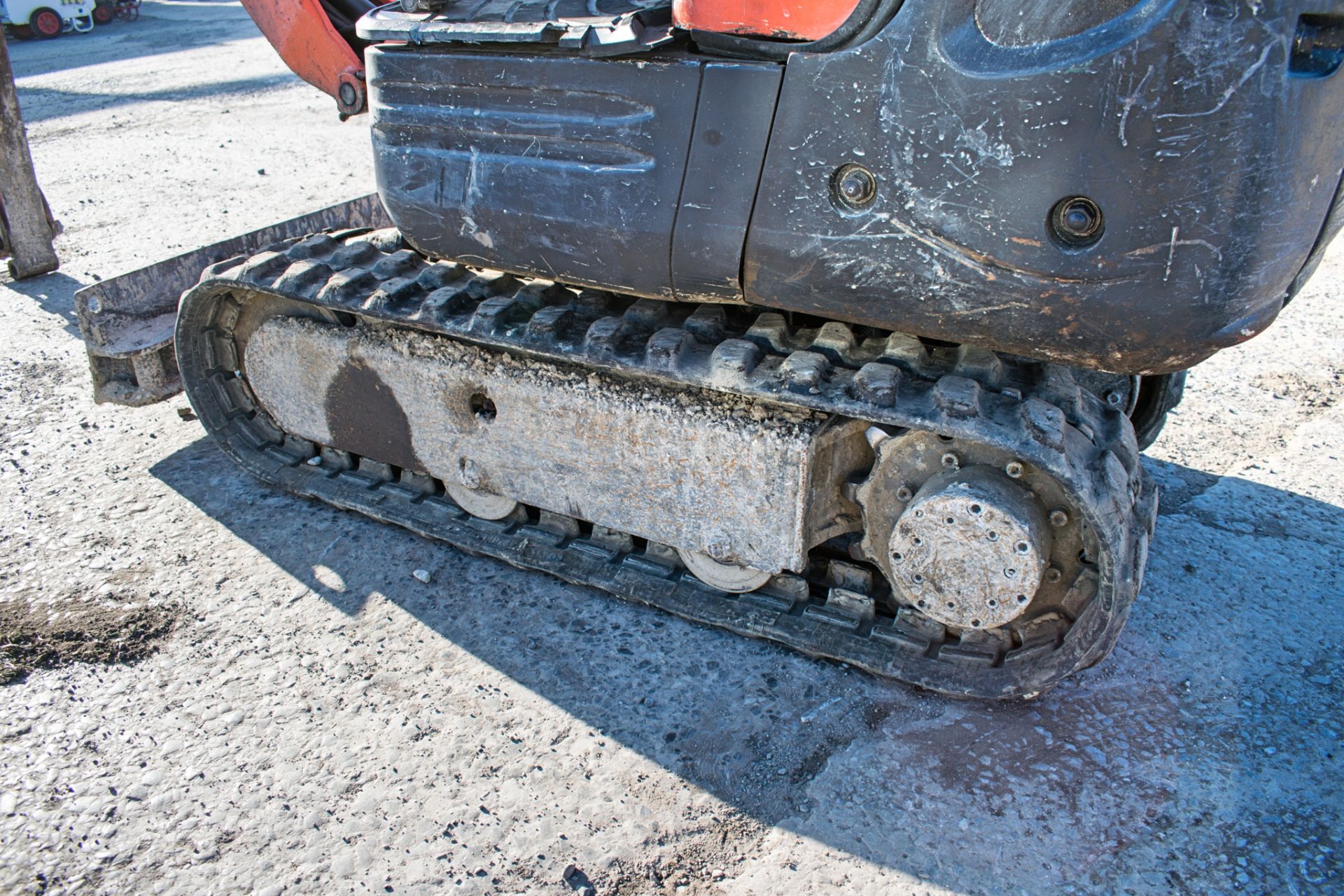 Kubota K008-3 0.8 tonne rubber tracked micro excavator Year: 2011 S/N: 22365 Recorded Hours: 2483 - Bild 7 aus 12