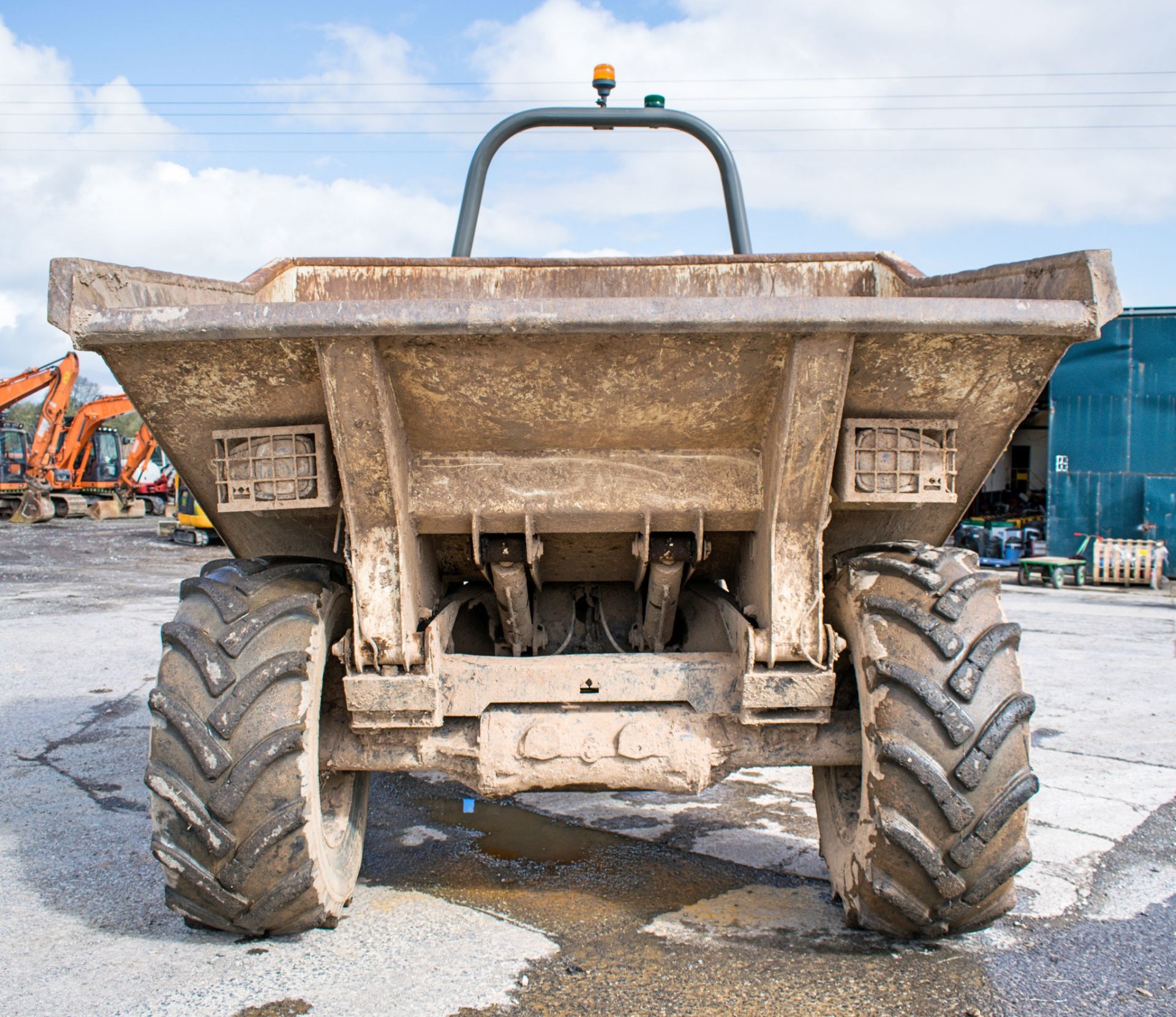 Benford Terex 6 tonne straight skip dumper Year: 2007 S/N: E709FW440 Recorded Hours: Not - Image 5 of 14