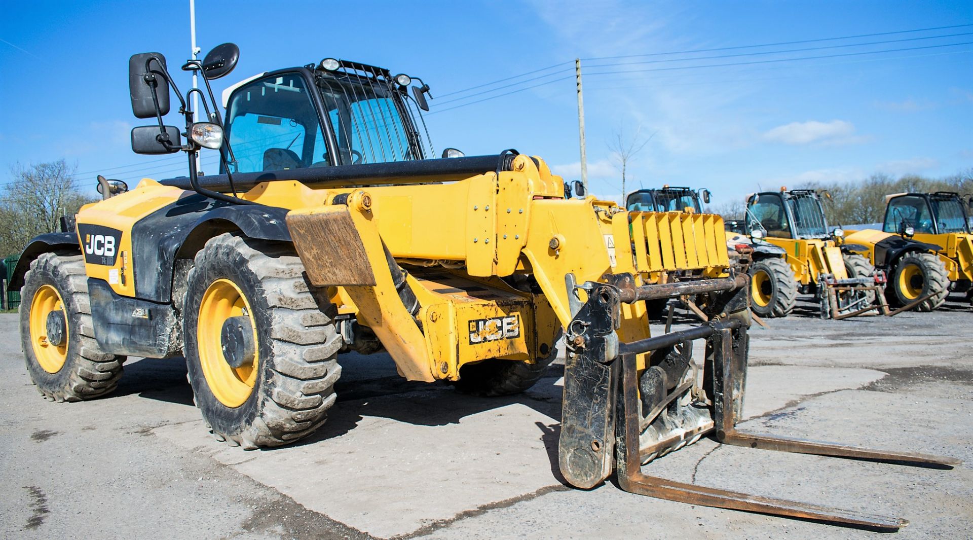 JCB 535-145 14.5 metre telescopic handler Year: 2013 S/N: 217661 Recorded Hours: 2464 c/w turbo - Bild 2 aus 14