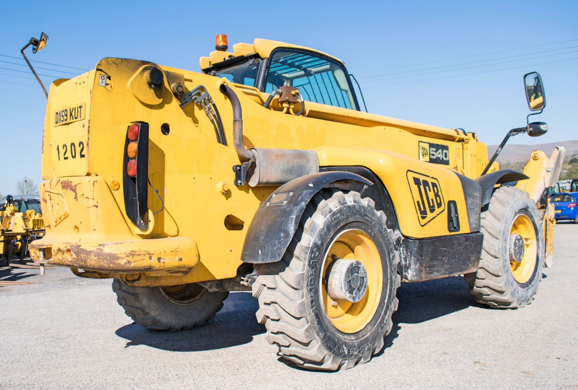 JCB 540-170 17 metre telescopic handler Year: 2007 S/N: 1197489 Recorded Hours: Not displayed (Clock - Image 4 of 13