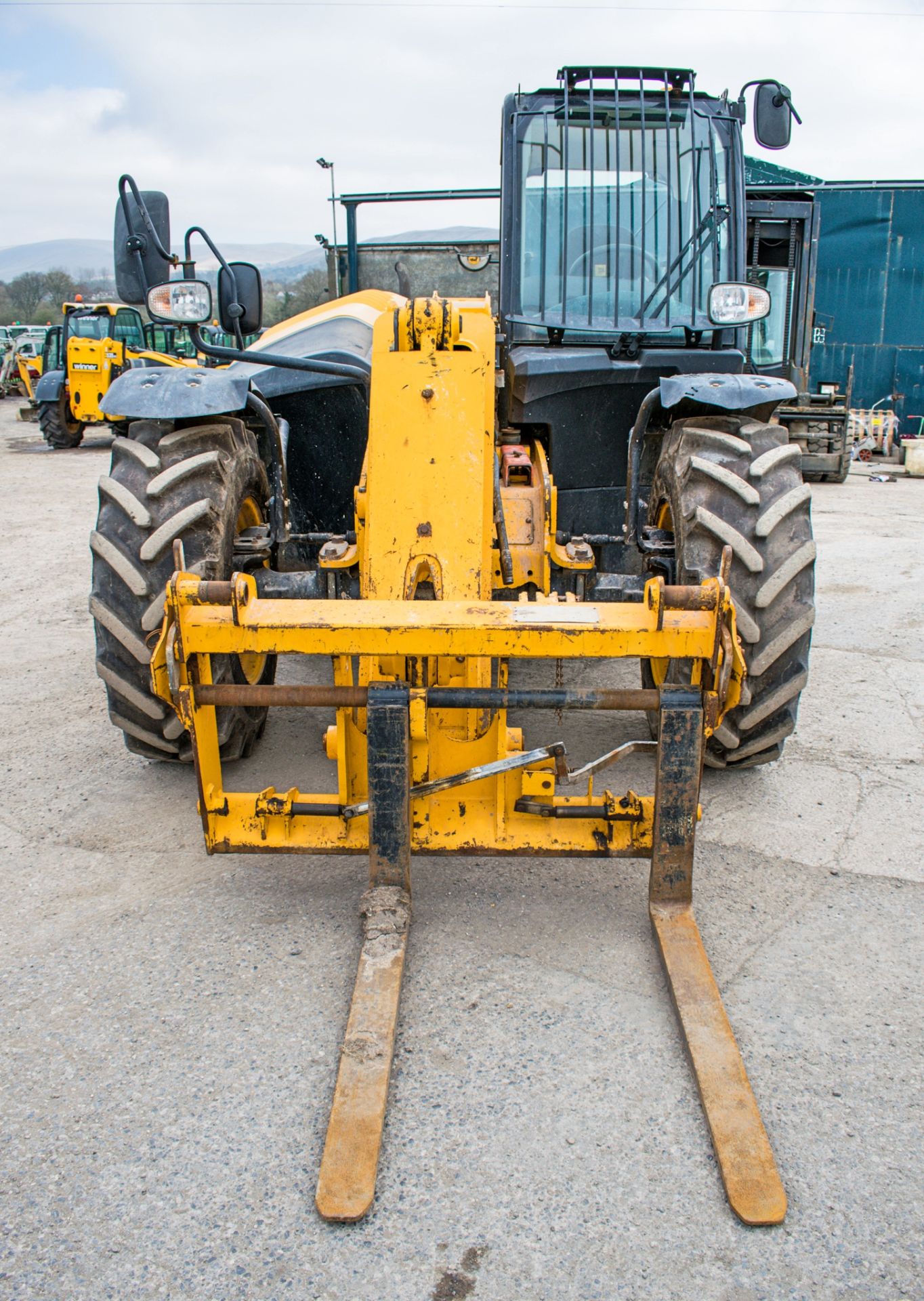 JCB 531-70 7 metre telescopic handler Year: 2014 S/N: 2182995 Recorded Hours: 1813 c/w turbo charged - Bild 5 aus 13