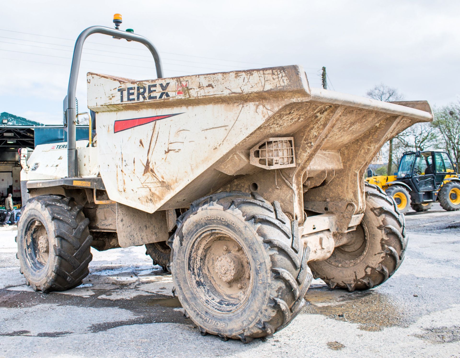 Benford Terex 6 tonne straight skip dumper Year: 2007 S/N: E709FW440 Recorded Hours: Not - Image 2 of 14