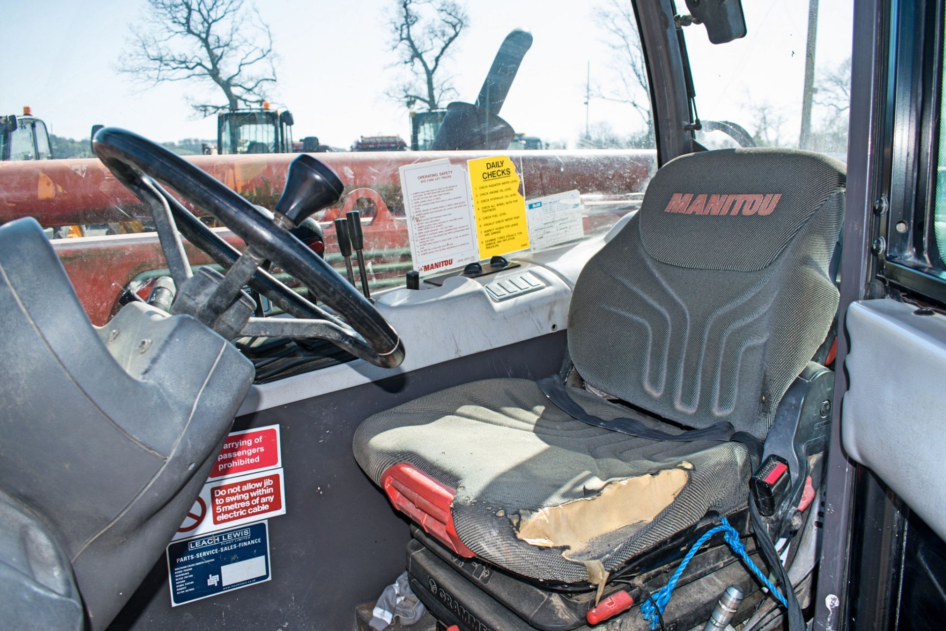 Manitou MT1030S 10 metre telescopic handler Year: 2007 S/N: 238586 Recorded Hours: 4406 c/w side - Image 12 of 13