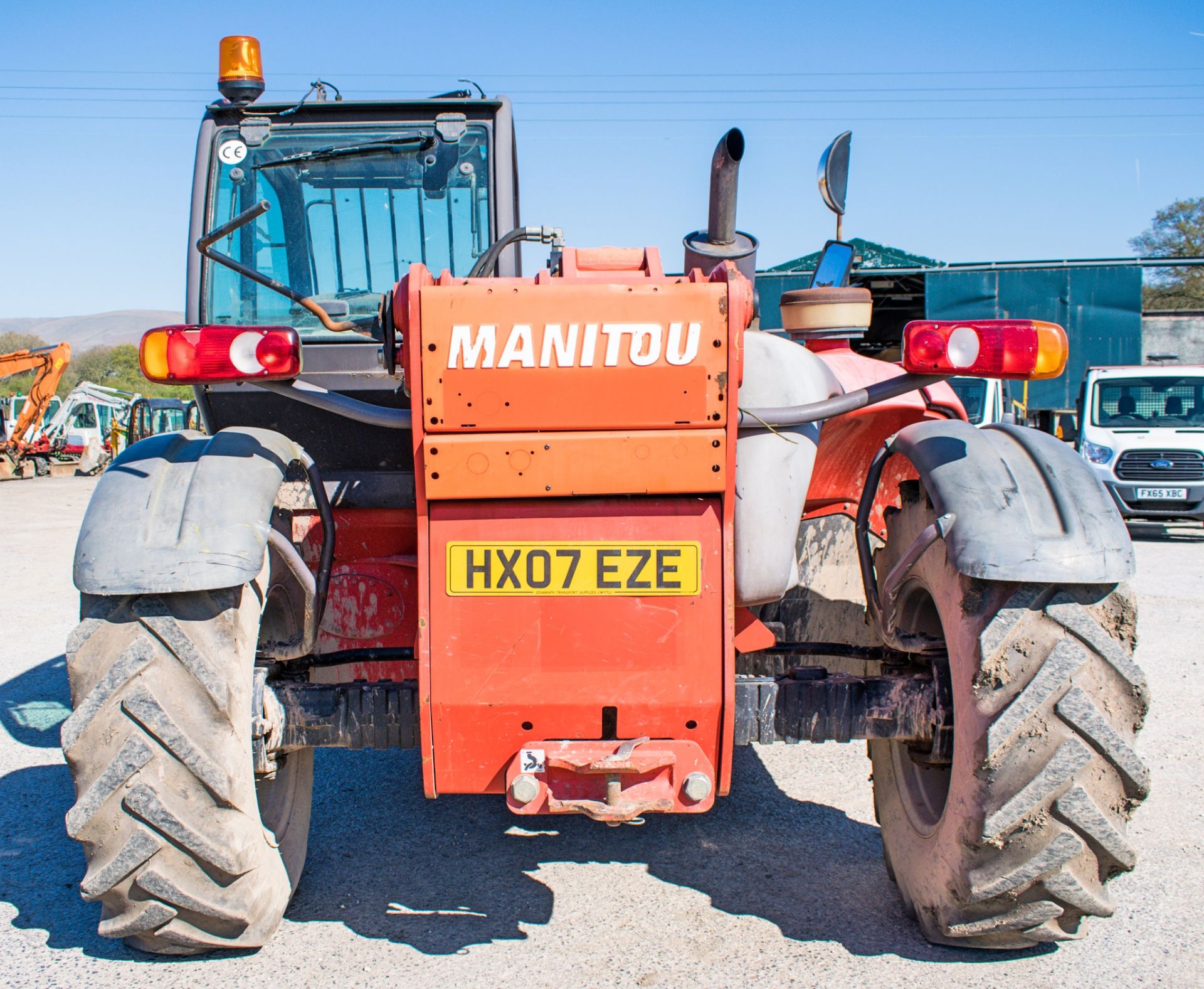 Manitou MT1030S 10 metre telescopic handler Year: 2007 S/N: 238586 Recorded Hours: 4406 c/w side - Image 6 of 13