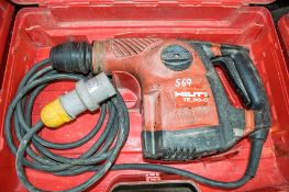 Hilti TE30-C 110v SDS rotary hammer drill c/w carry case A668183