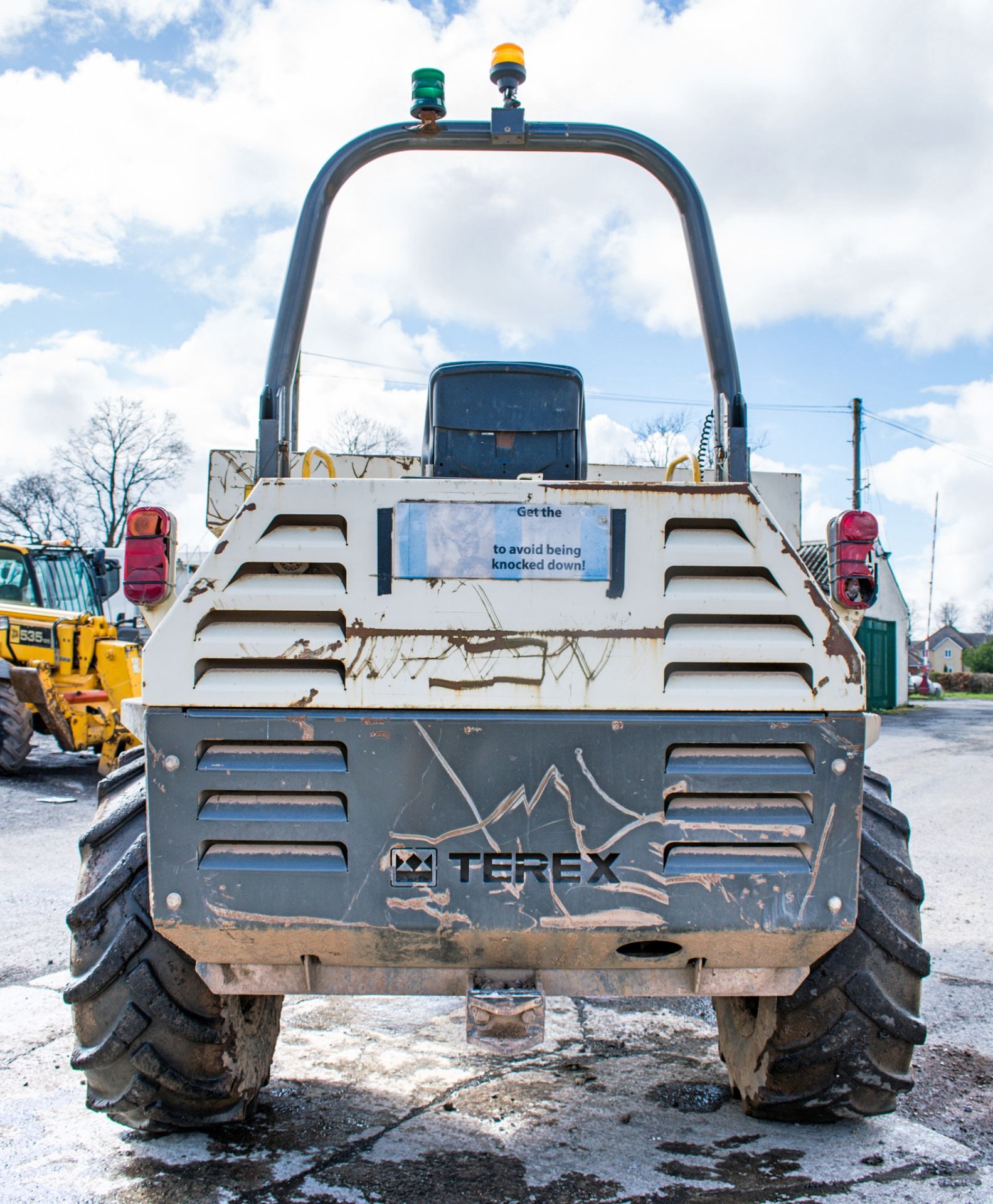 Benford Terex 6 tonne straight skip dumper Year: 2007 S/N: E709FW440 Recorded Hours: Not - Image 6 of 14