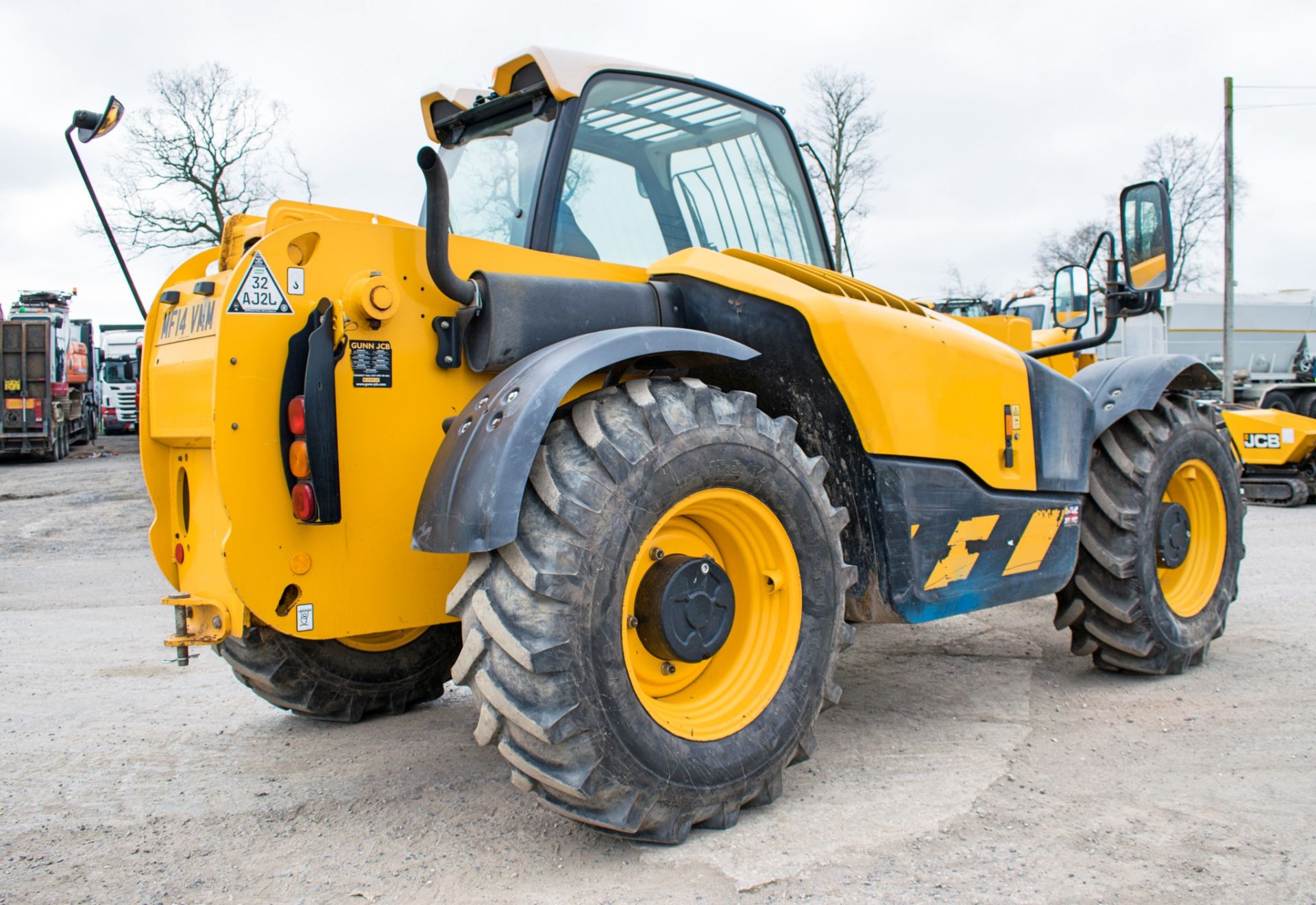 JCB 531-70 7 metre telescopic handler Year: 2014 S/N: 2182995 Recorded Hours: 1813 c/w turbo charged - Bild 4 aus 13