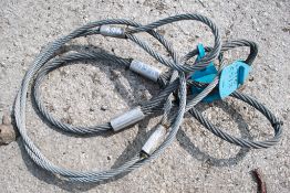 2 - wire rope slings