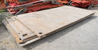 5 - 8 ft x 4 ft road plates