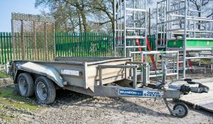 Wessex 8 ft x 4 ft tandem axle plant trailer 290