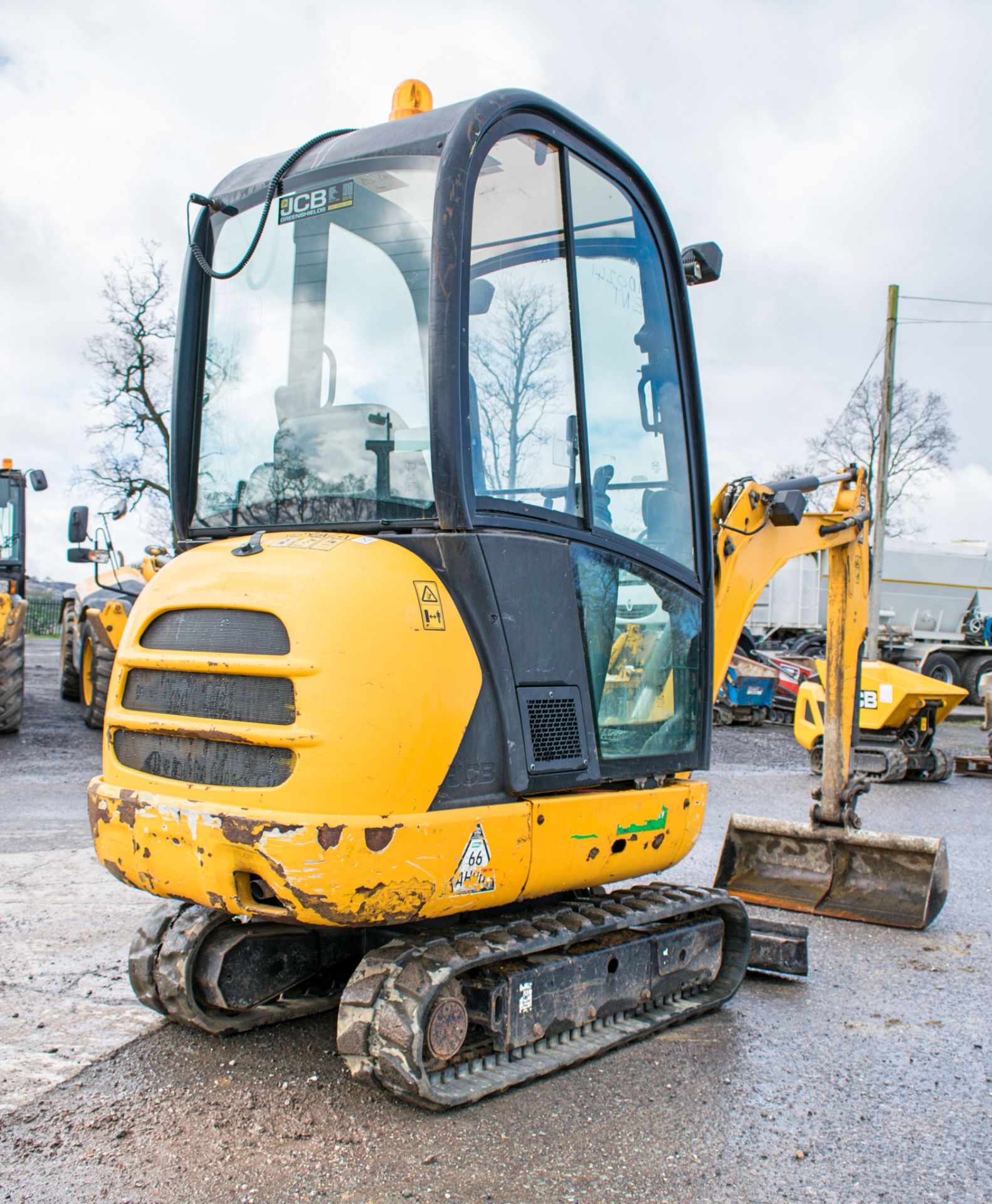 JCB 801.6 CTS 1.5 tonne rubber tracked mini excavator Year: 2013 S/N: 20171420 Recorded Hours: - Bild 4 aus 12