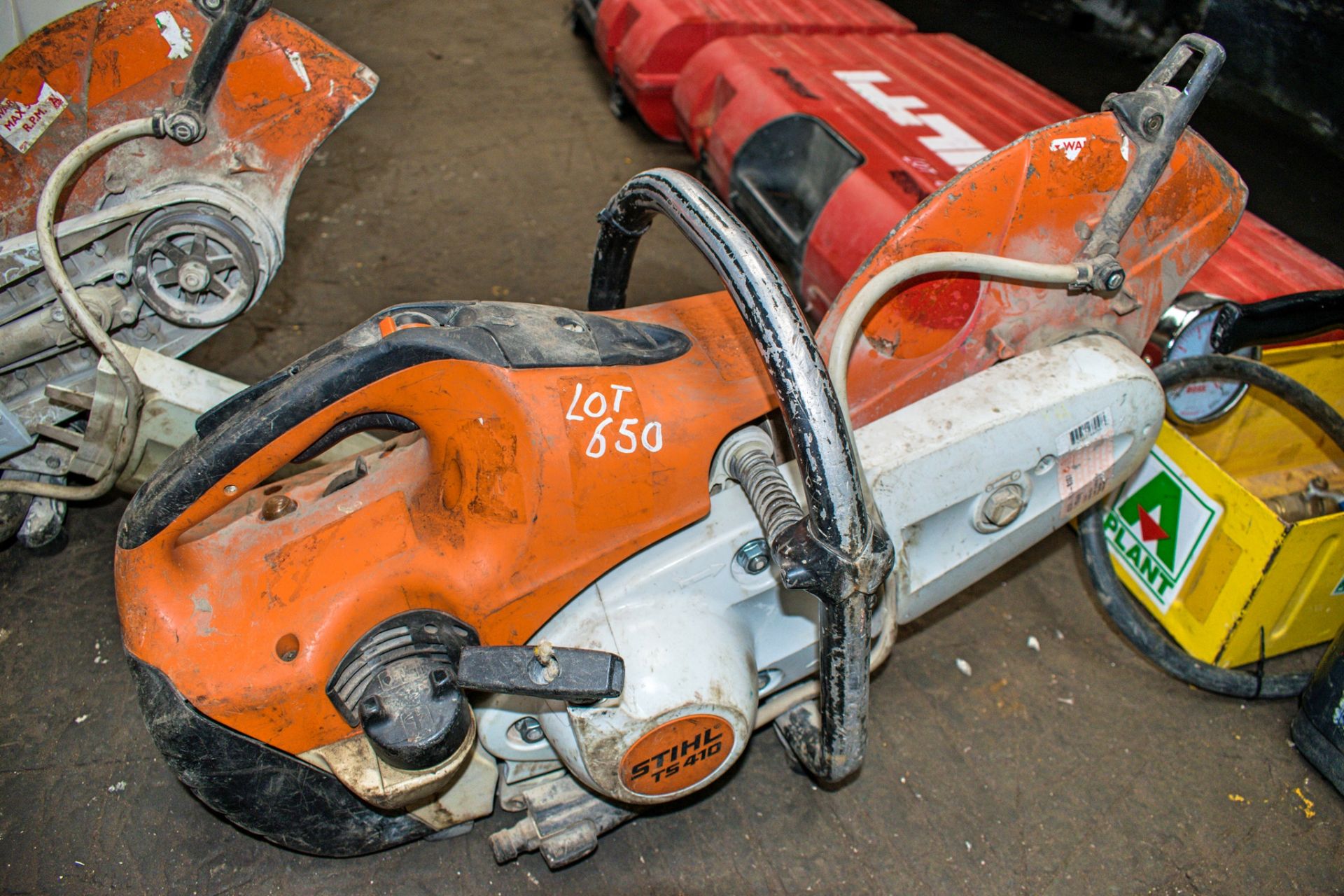 Stihl TS410 petrol driven cut off saw A541701