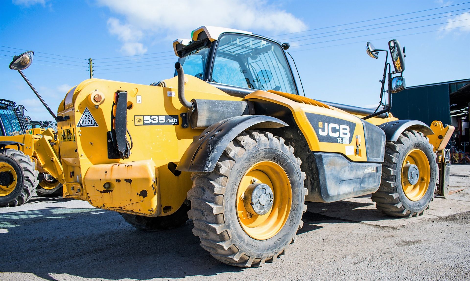 JCB 535-145 14.5 metre telescopic handler Year: 2013 S/N: 217661 Recorded Hours: 2464 c/w turbo - Bild 4 aus 14