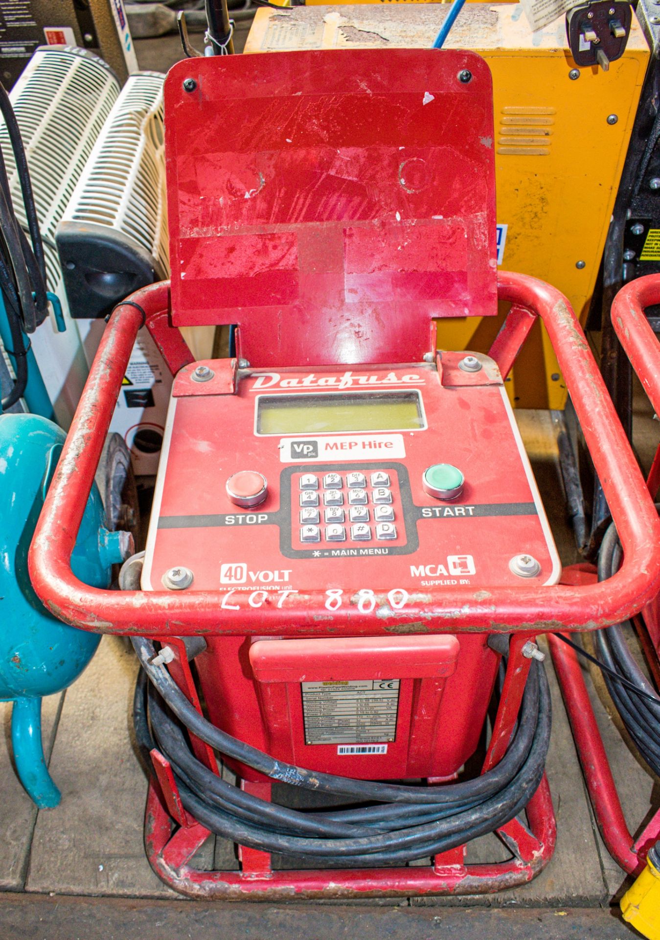 Advance 110v electrofusion welder