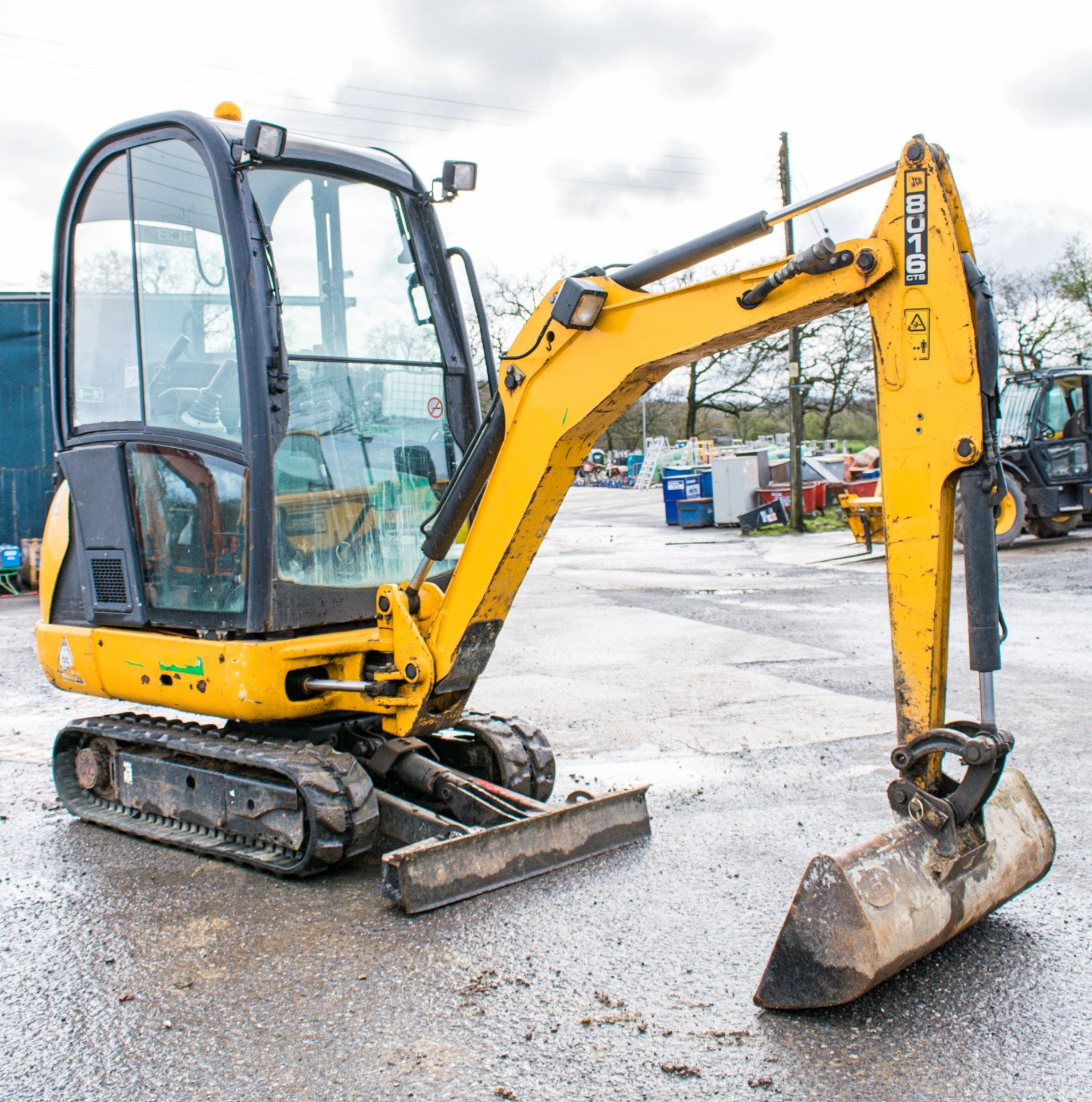 JCB 801.6 CTS 1.5 tonne rubber tracked mini excavator Year: 2013 S/N: 20171420 Recorded Hours: - Bild 2 aus 12