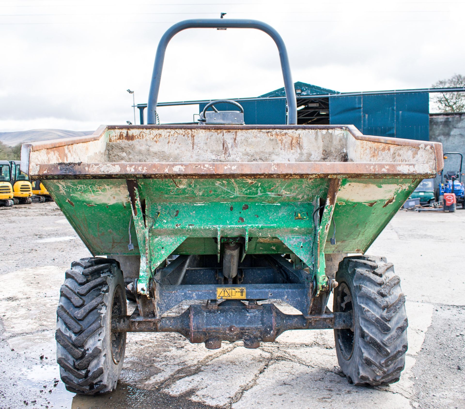 Benford Terex 2 tonne straight skip dumper Year: 2007 S/N: E703FN014 Recorded Hours: 1474 A444388 - Image 5 of 14