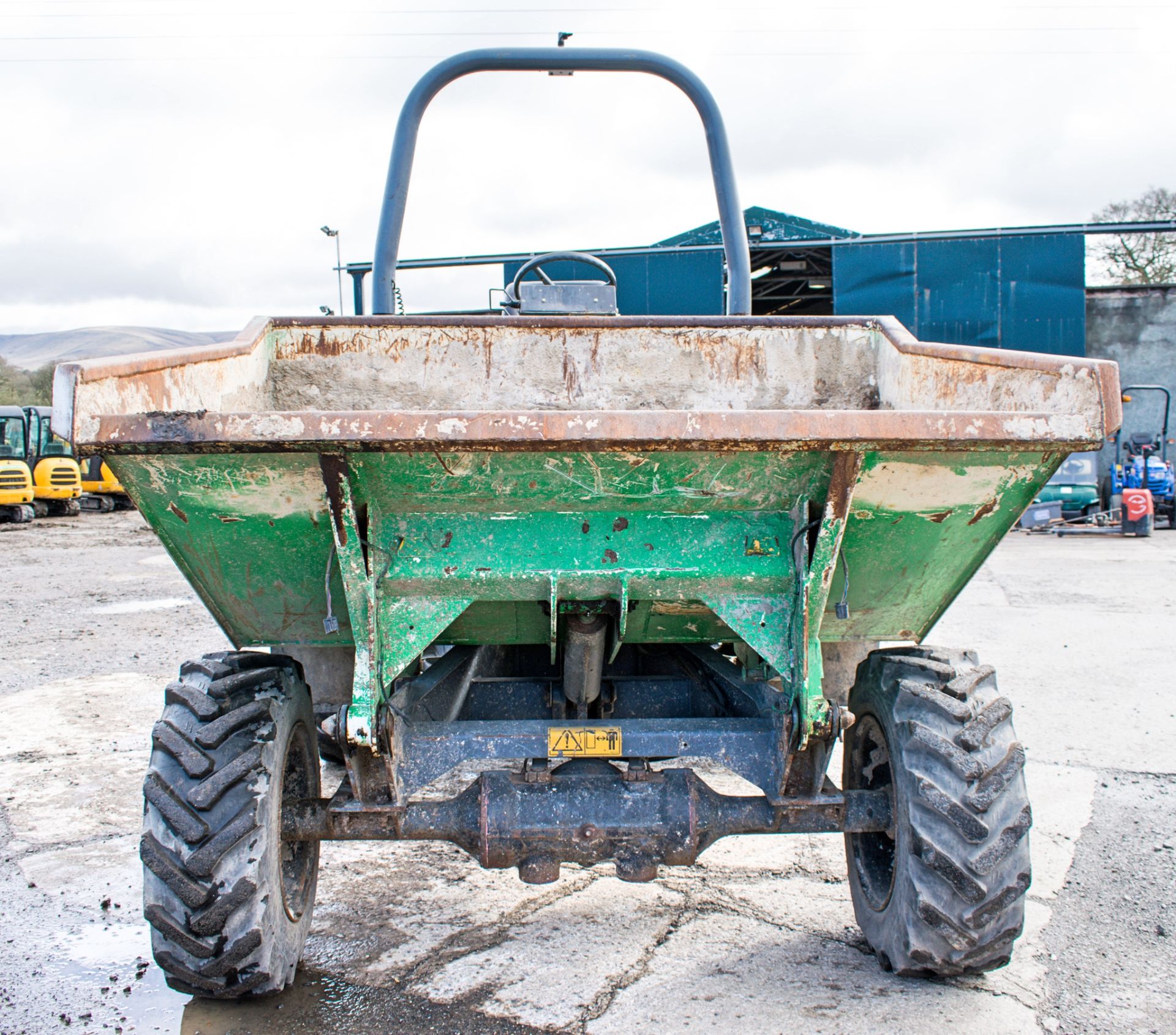 Benford Terex 2 tonne straight skip dumper Year: 2007 S/N: E703FN014 Recorded Hours: 1474 A444388 - Bild 5 aus 14