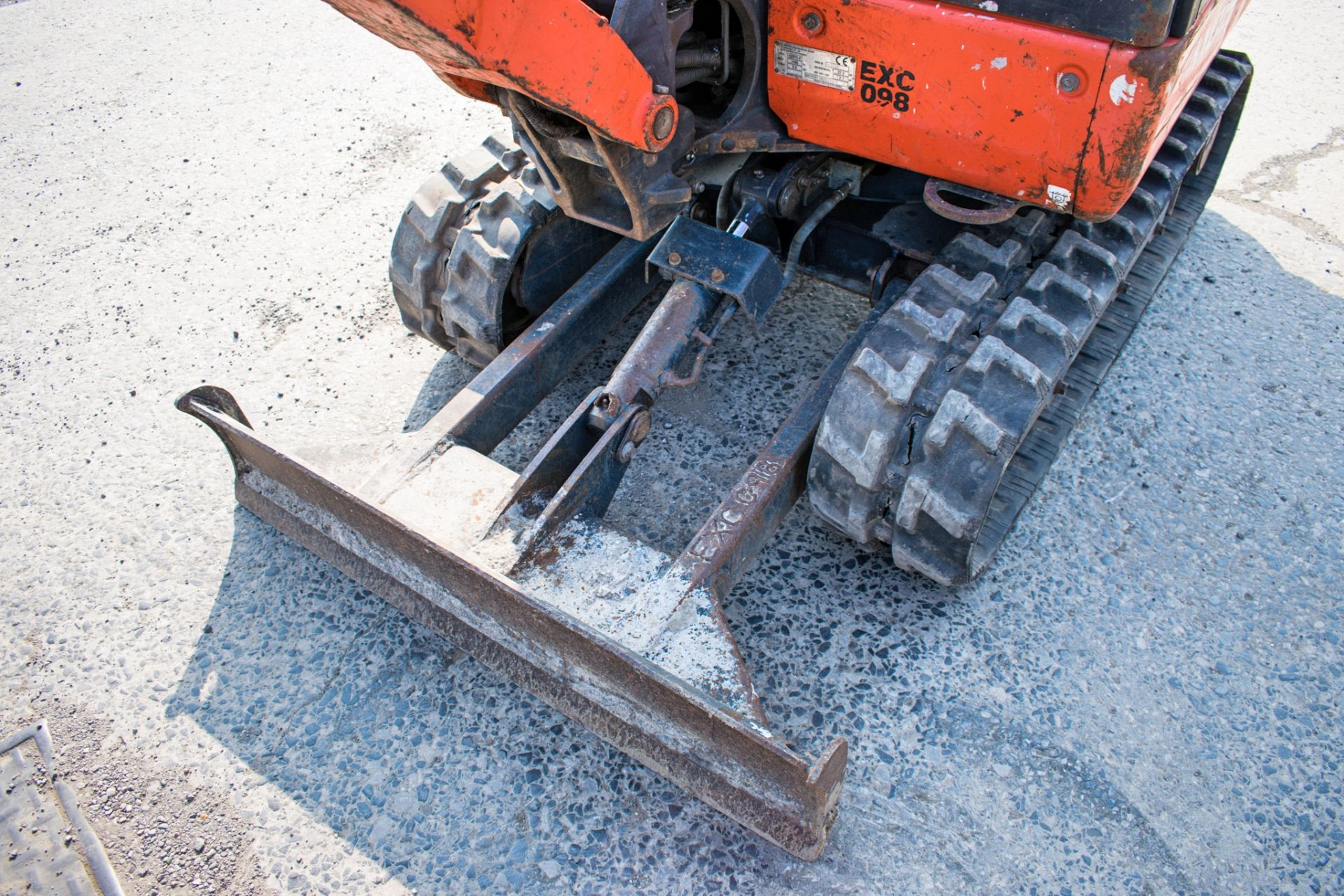 Kubota KX015.4 1.5 tonne rubber tracked excavator Year: 2011 S/N: 55648 Recorded Hours: 2722 - Image 10 of 12