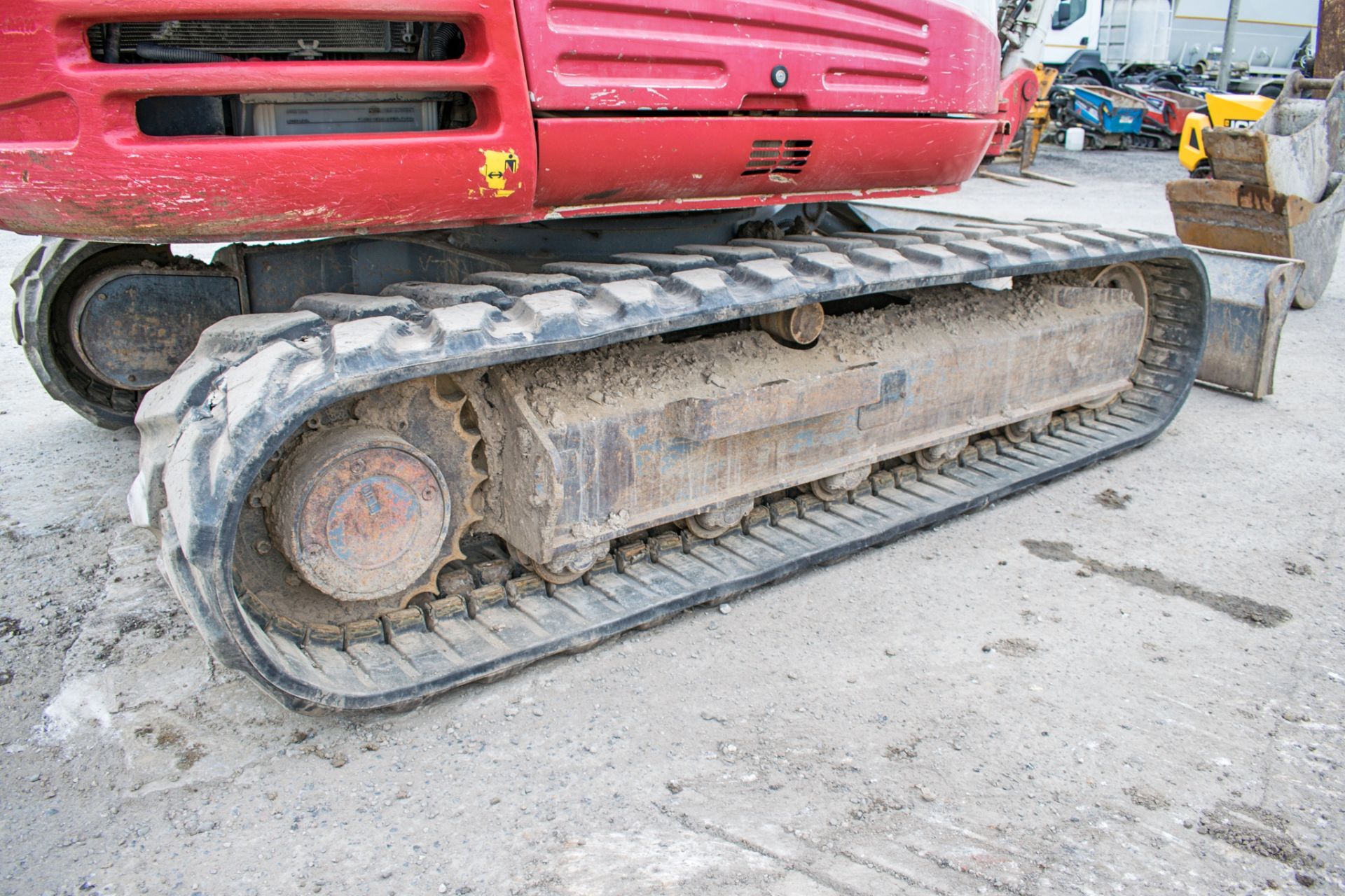 Takeuchi TB285 8.5 tonne rubber tracked excavator Year: 2012 S/N: 185000171 Recorded Hours: 6005 - Bild 8 aus 12