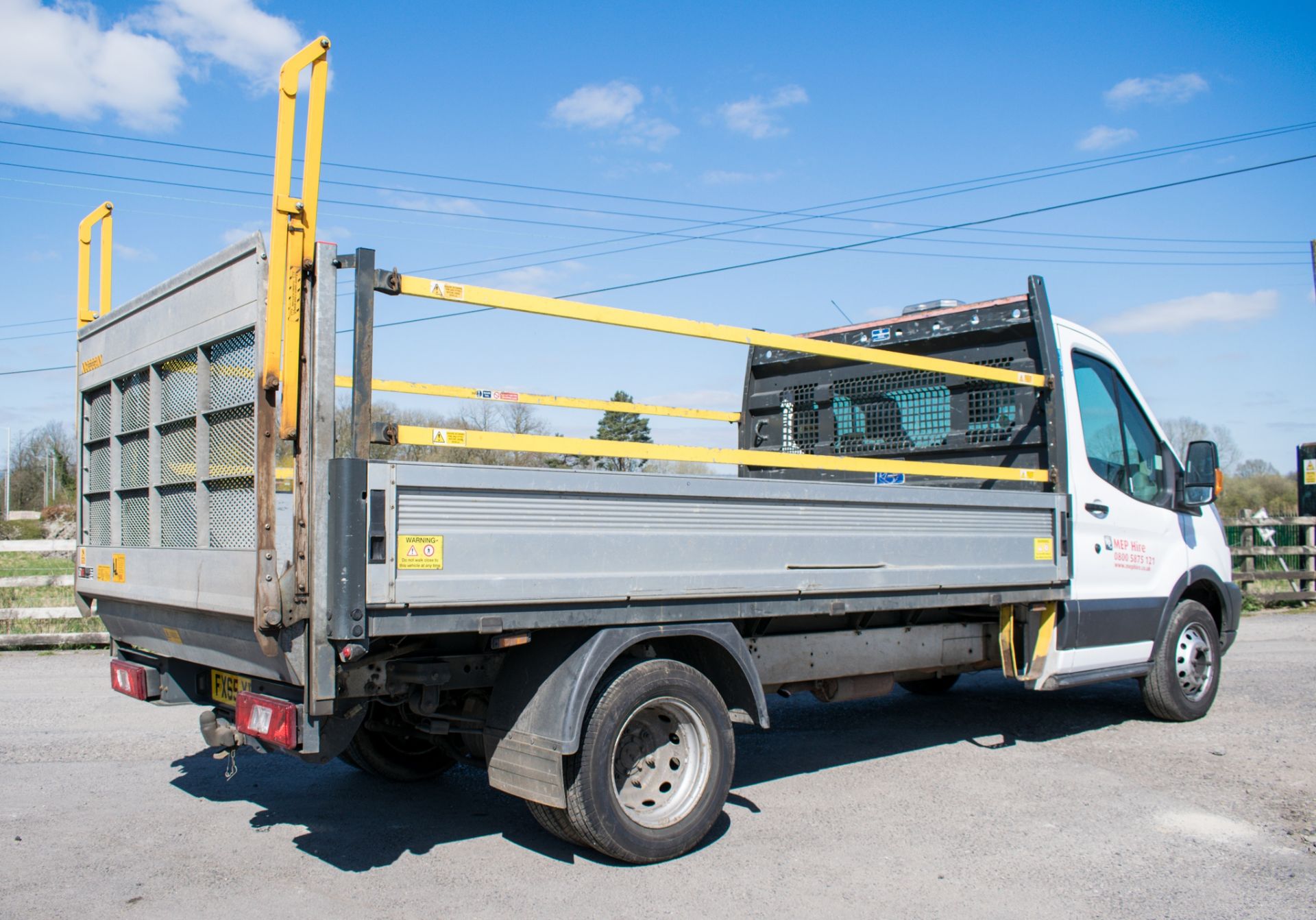 Ford Transit 350 LWD dropside lorry Registration Number: FX65 XBD Date of Registration: 01/12/2015 - Bild 3 aus 10