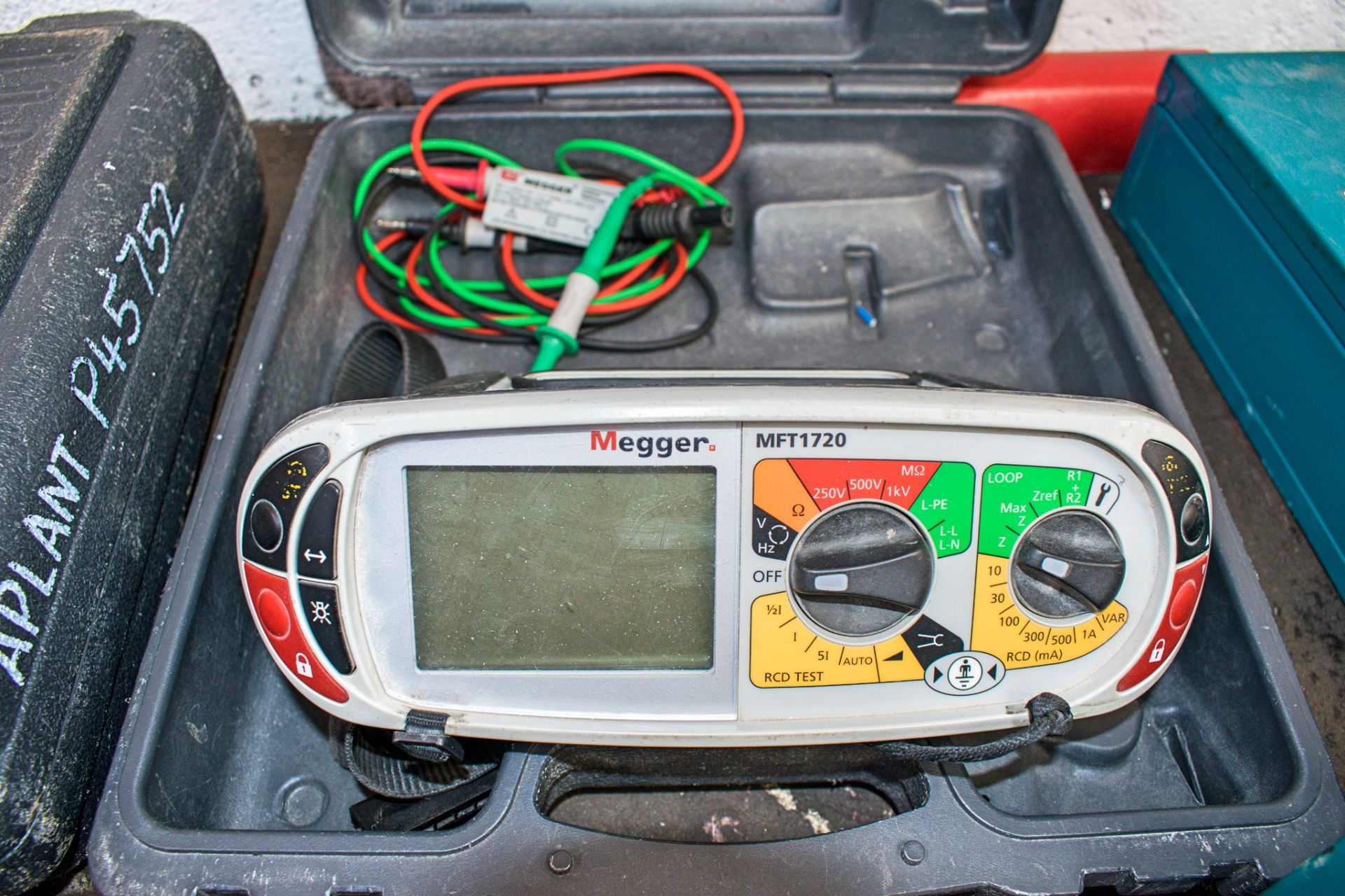 Megger MFT1720 multifunction tester c/w carry case A622290