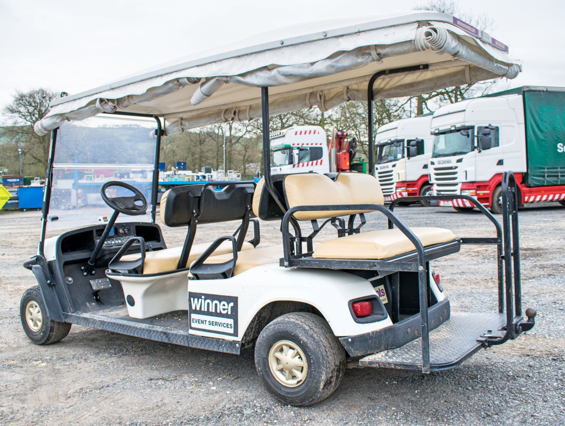 Cushman 6 seat petrol driven golf buggy Year: 2012 S/N:  Recorded Hours: 0079 - Image 4 of 8