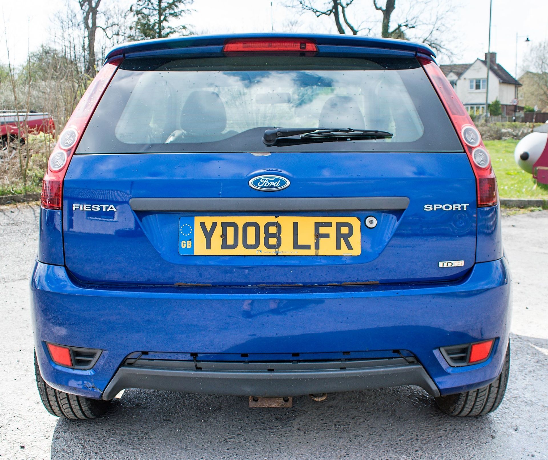 Ford Fiesta 1.6 TDCi Sport car derived van Registration Number: YD08 LFR Date of Registration: 20/ - Image 6 of 11