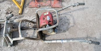 Petrol driven screed drive unit