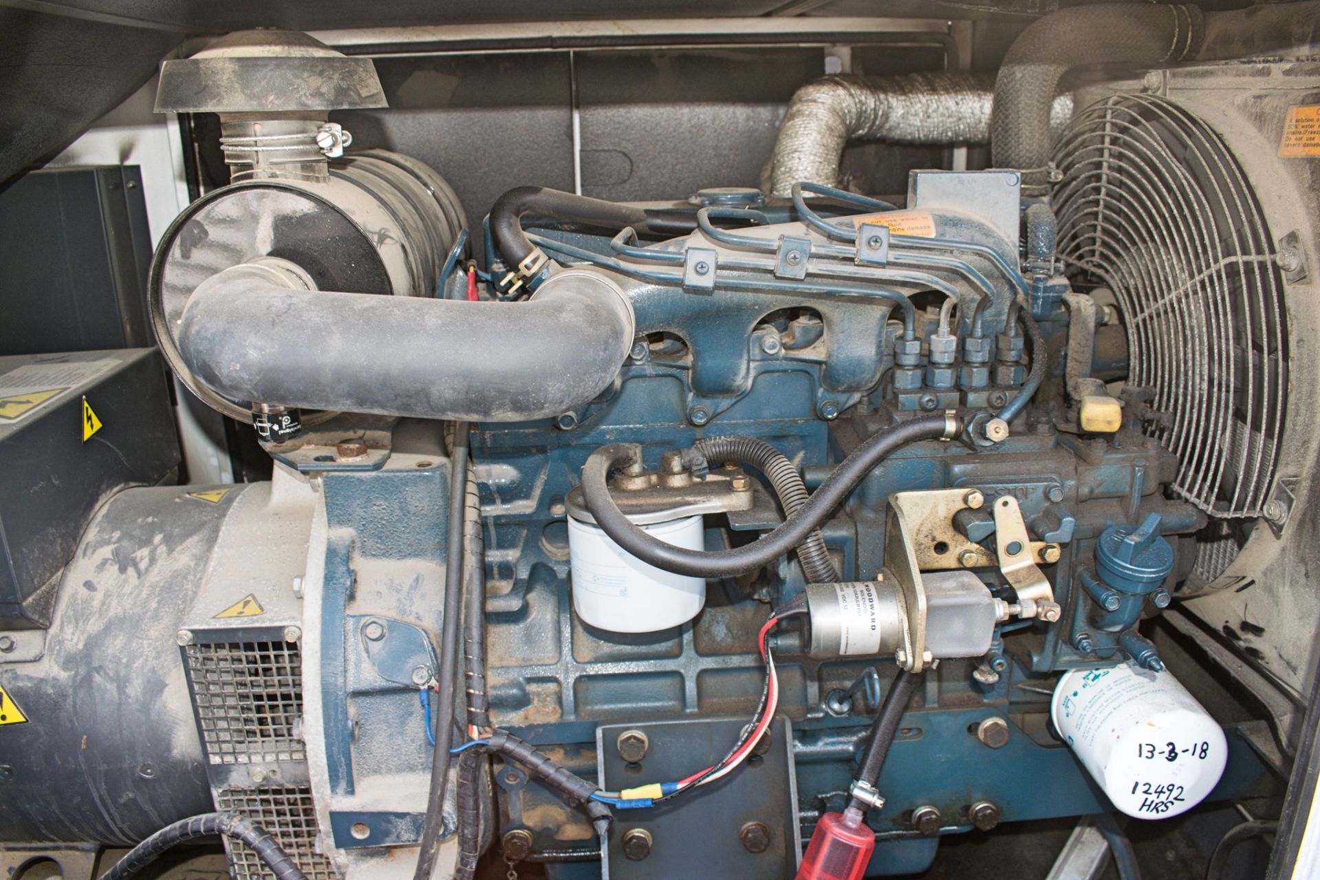 Harrington 20 kva diesel driven generator Year: 2008 S/N: 53388/4 - Bild 4 aus 4