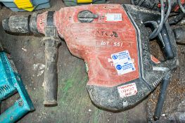 Hilti TE80 110v SDS rotary hammer drill A672185