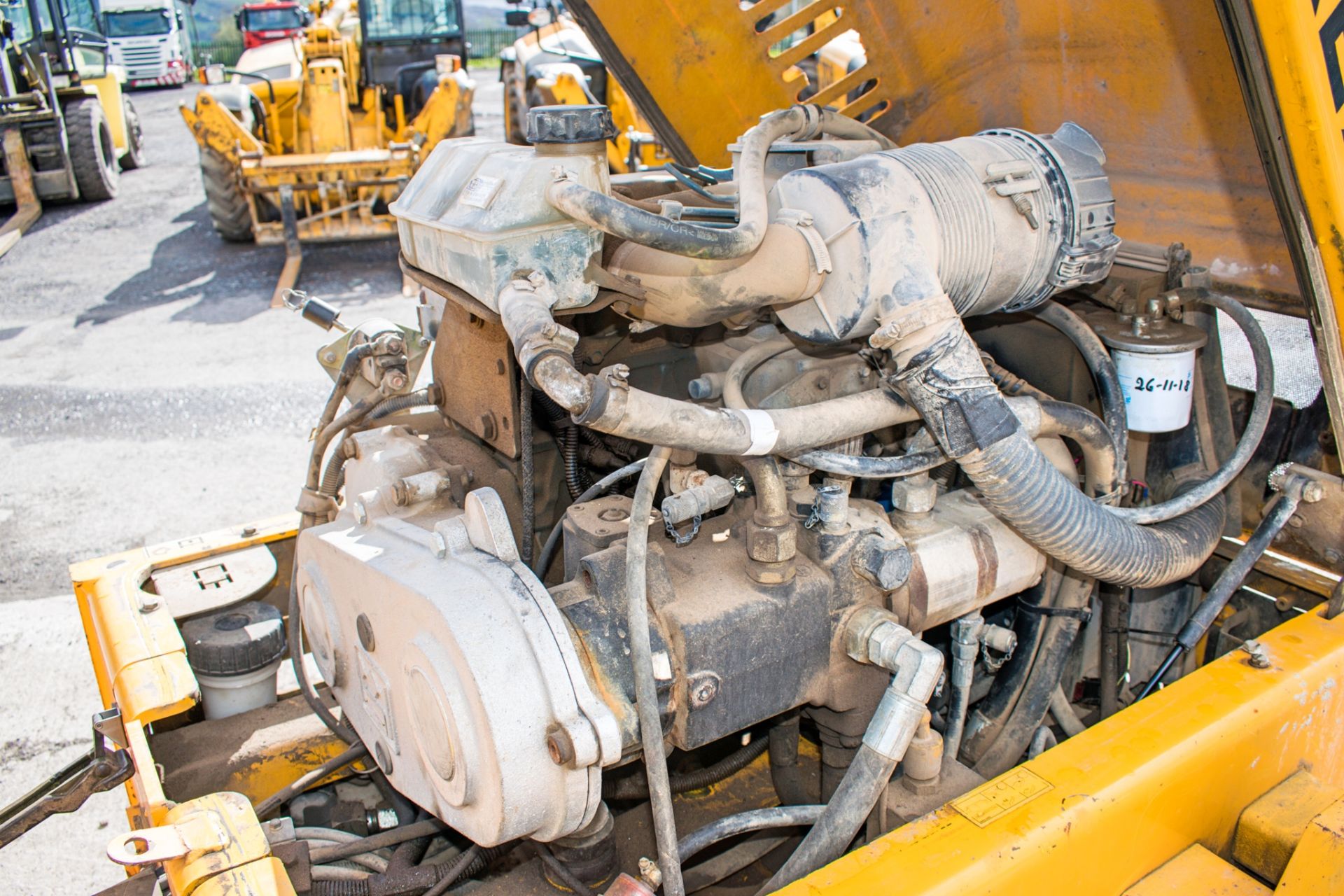 Benford Terex TV1200 double drum ride on roller Year: 2007 S/N: E703CD092 Recorded Hours: 1936 - Image 8 of 8