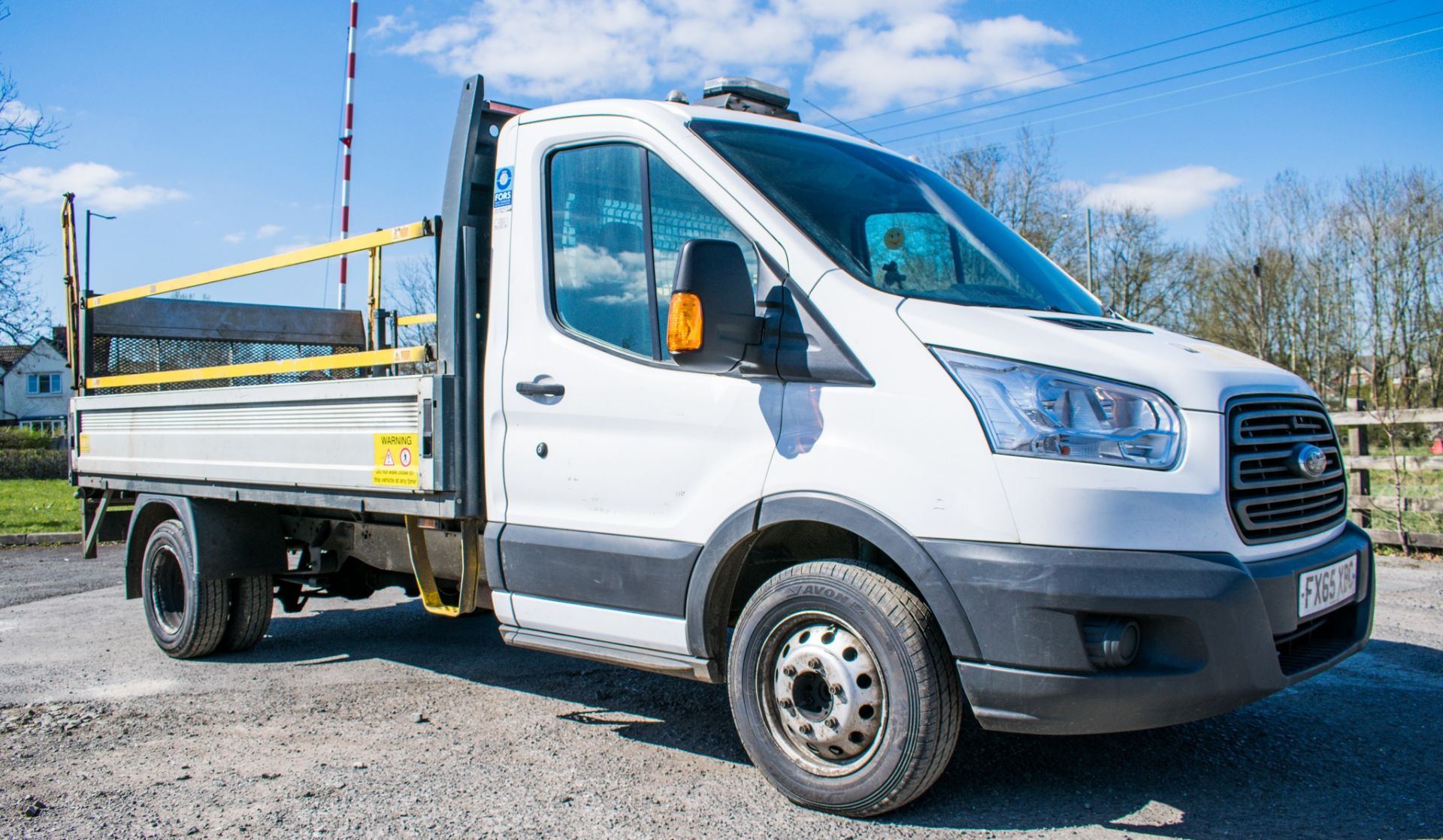 Ford Transit 350 LWD dropside lorry Registration Number: FX65 XBC Date of Registration: 01/12/2015 - Bild 2 aus 10