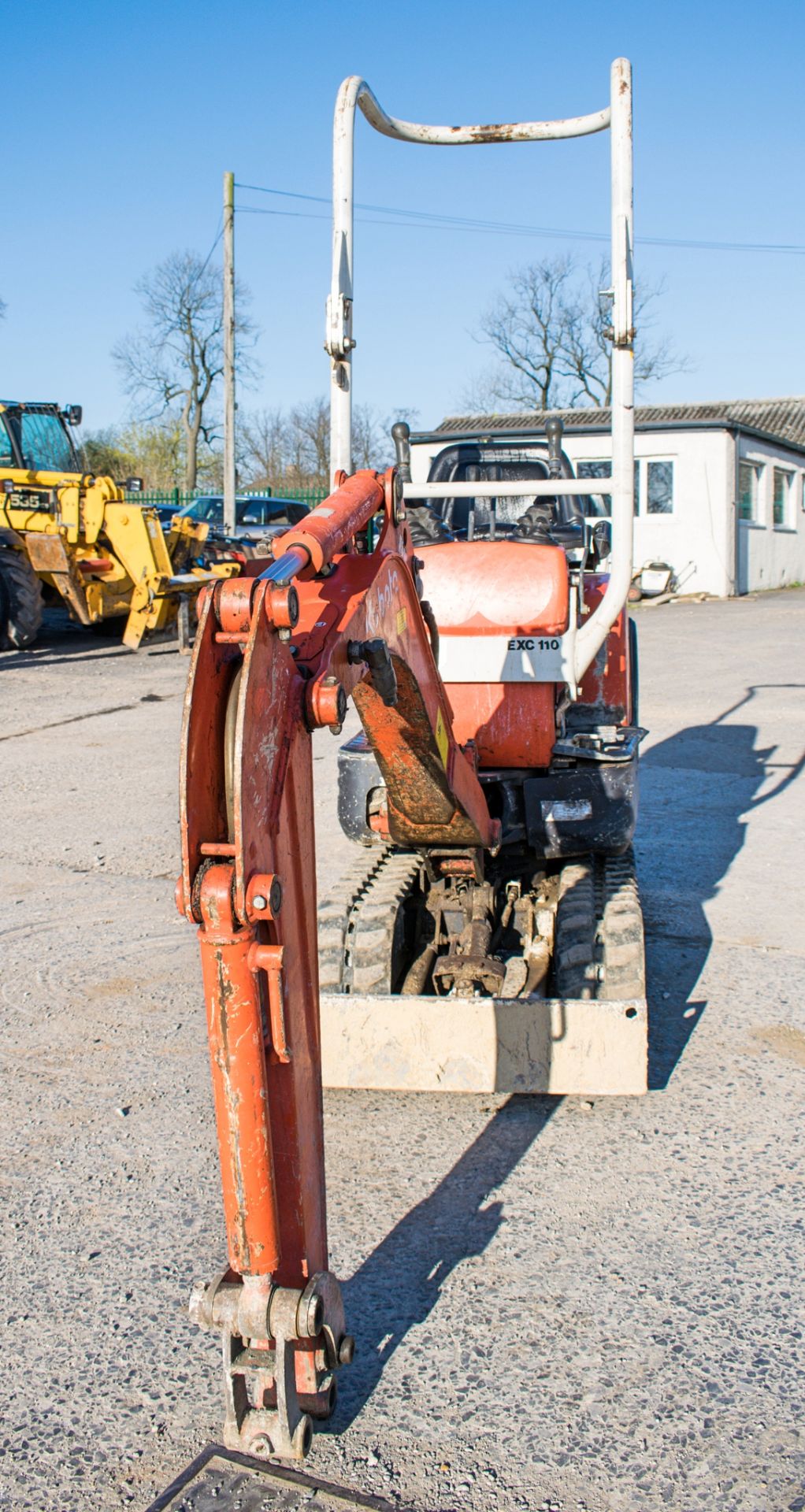 Kubota K008-3 0.8 tonne rubber tracked micro excavator Year: 2011 S/N: 22365 Recorded Hours: 2483 - Bild 5 aus 12