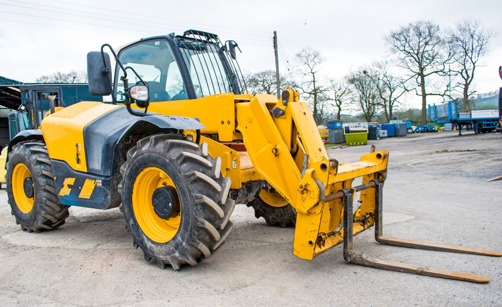 JCB 531-70 7 metre telescopic handler Year: 2014 S/N: 2182995 Recorded Hours: 1813 c/w turbo charged - Image 2 of 13