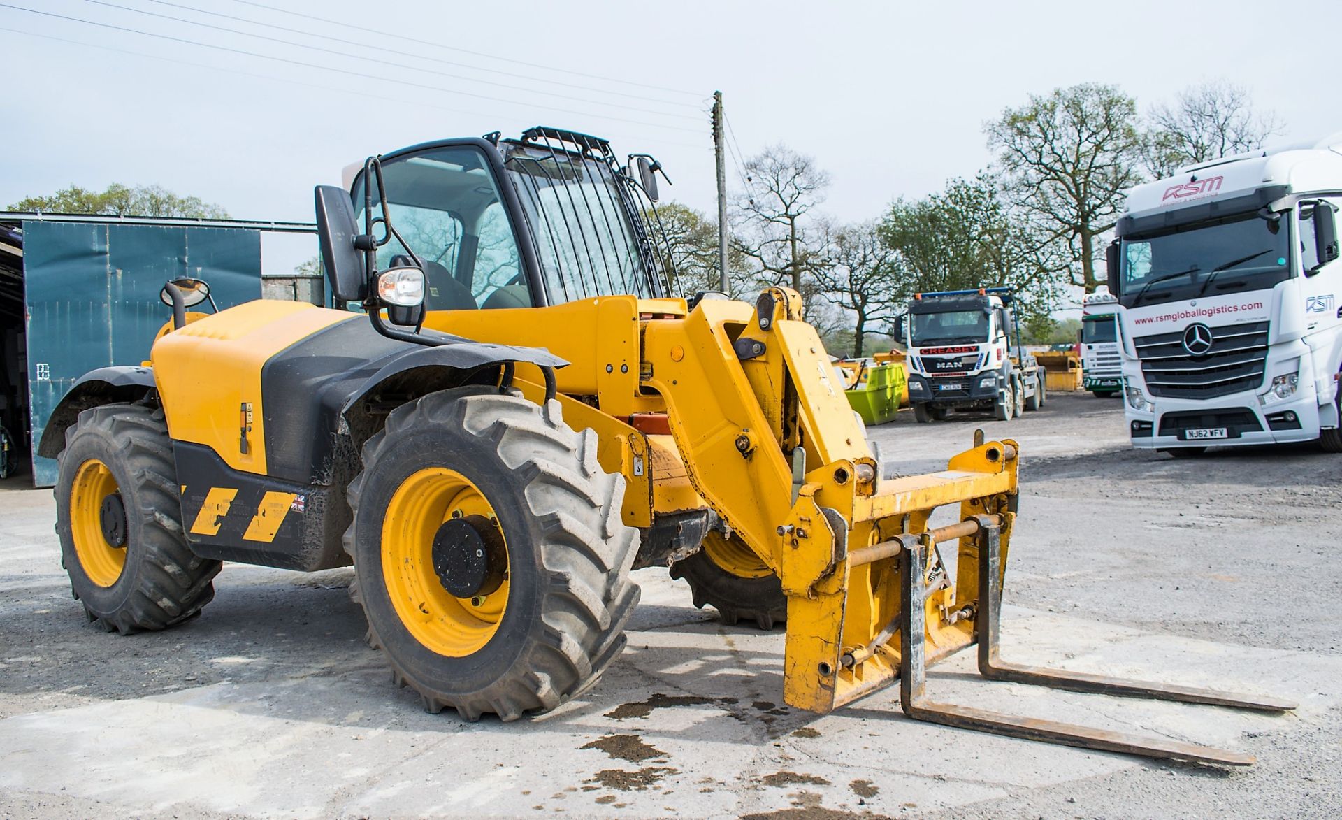 JCB 531-70 7 metre telescopic handler Year: 2014 S/N: 2337367 Recorded Hours: 1458 c/w turbo charged - Image 2 of 13