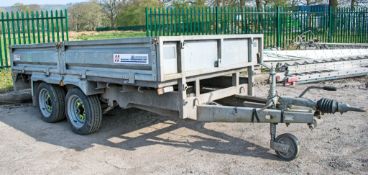 Indespension 10 ft x 5 ft tandem axle drop side trailer A617136