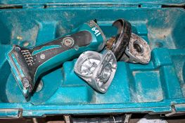 Makita 18v cordless grinder for spares c/w carry case ** No battery or charger **
