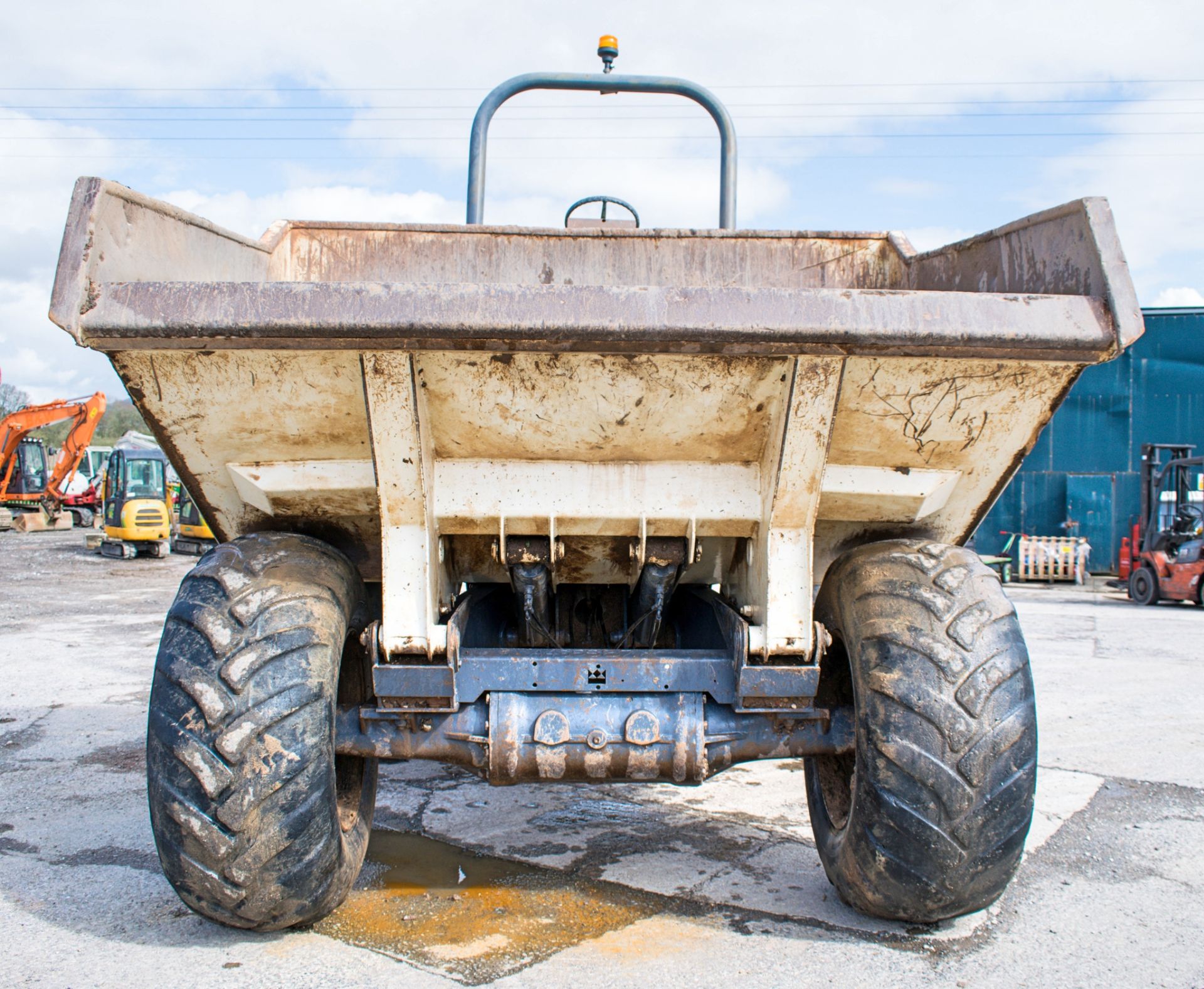 Benford Terex PT1000 10 tonne straight skip dumper Year: 2007 S/N: E702MM083 Recorded Hours: Not - Image 5 of 14