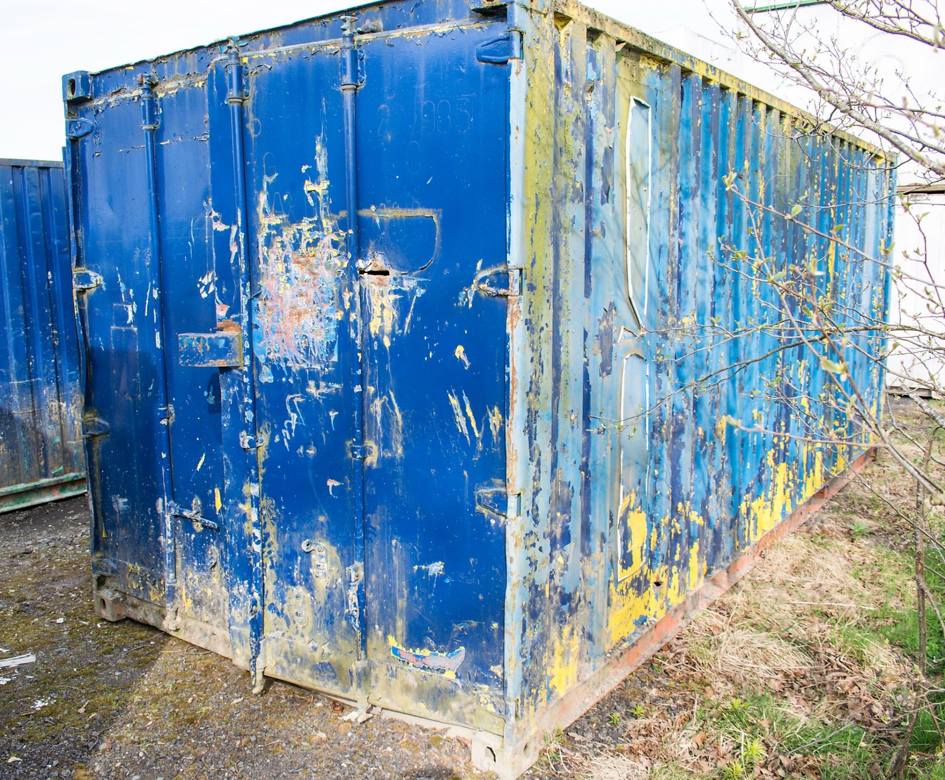 20 ft x 8 ft steel shipping container BF - Bild 4 aus 5