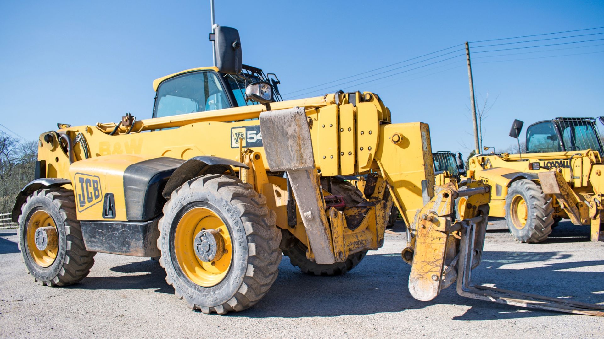 JCB 540-170 17 metre telescopic handler Year: 2007 S/N: 1197489 Recorded Hours: Not displayed (Clock - Image 2 of 13