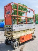 JLG 1930 ES 19 ft battery electric scissor lift access platform Year: 2010 S/N: 1200023266